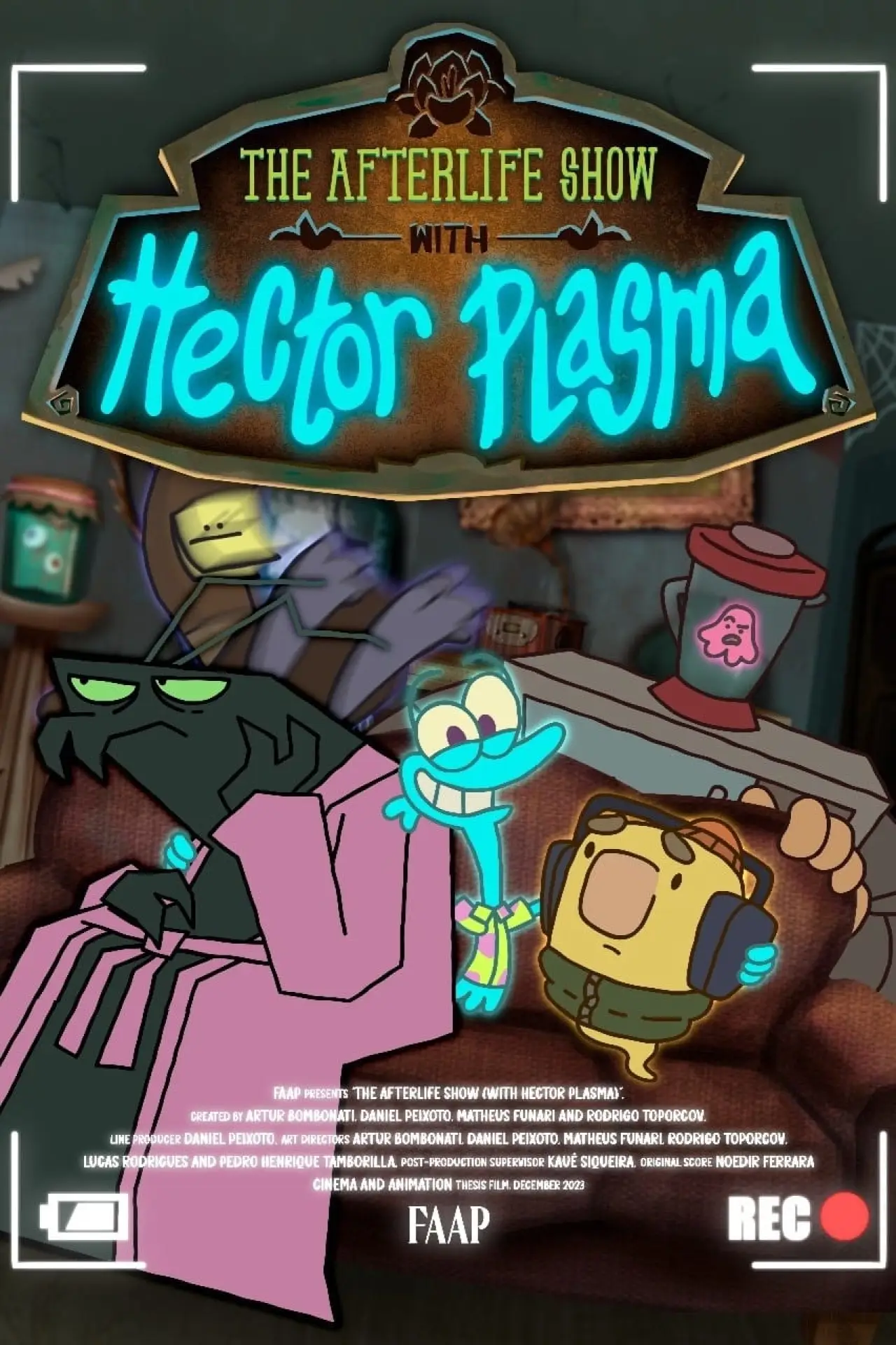 Movie poster "The Afterlife Show (With Hector Plasma)"