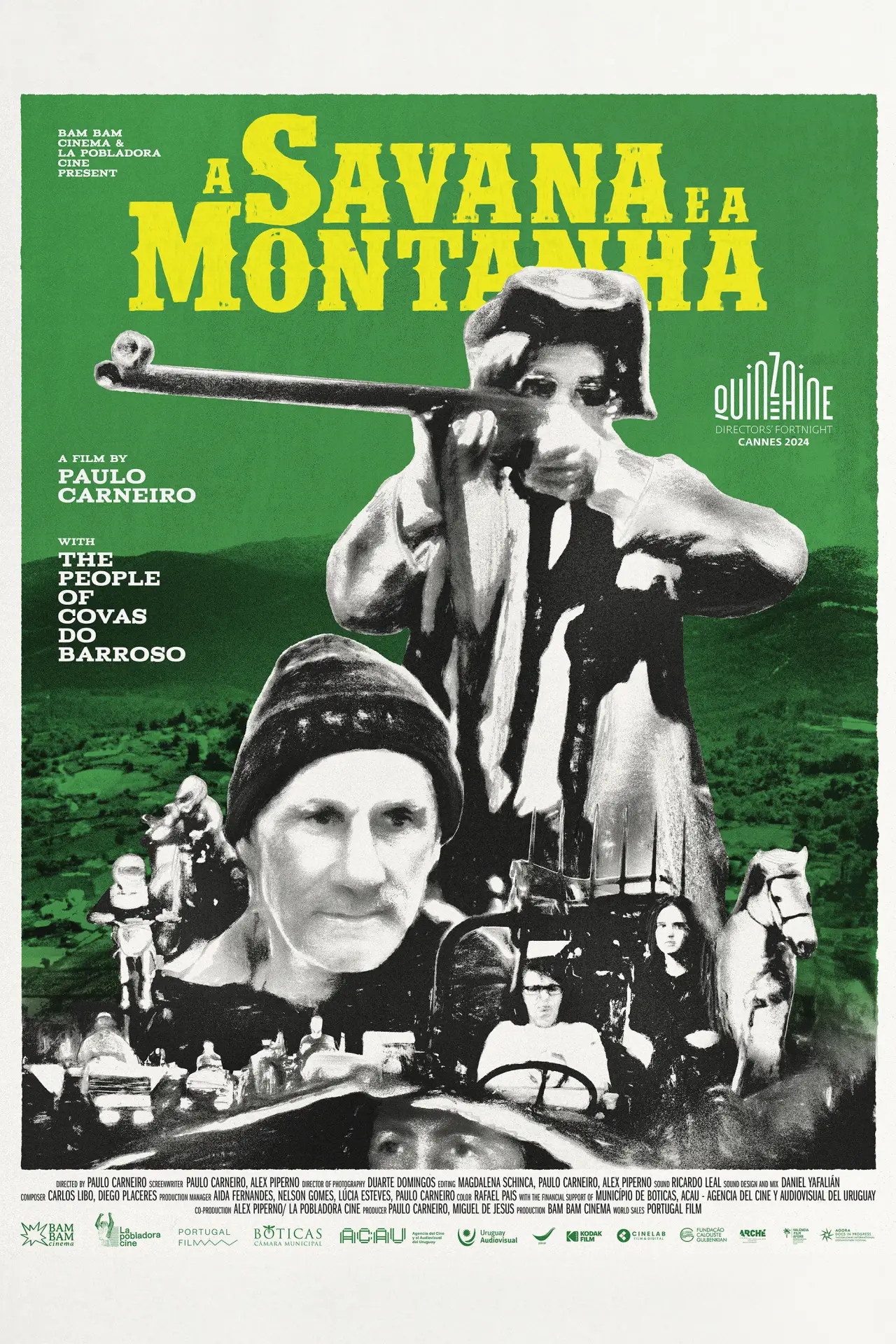 Movie poster "Savanna and the Mountain"