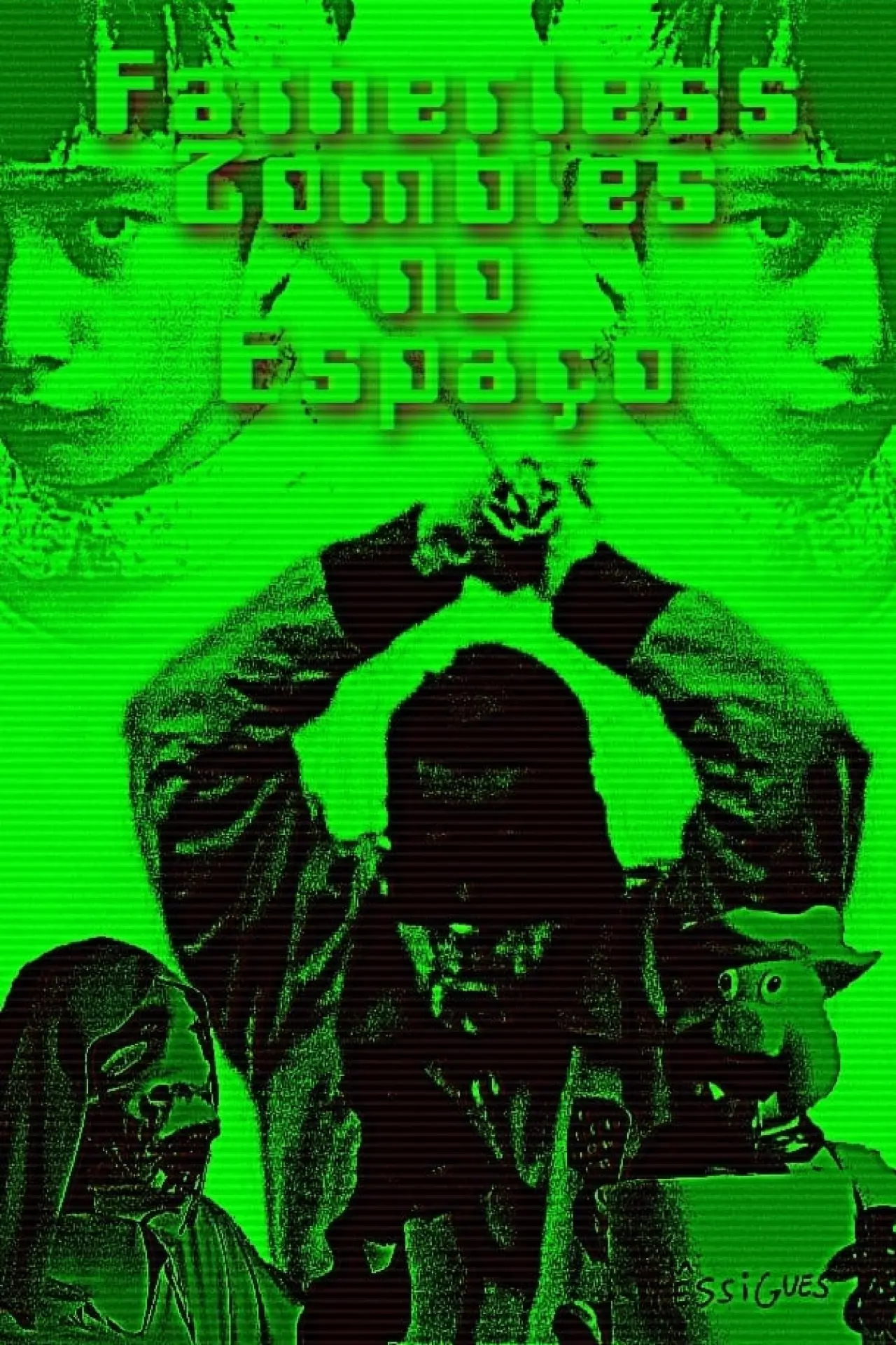 Movie poster "Fatherless Zombies in Space"