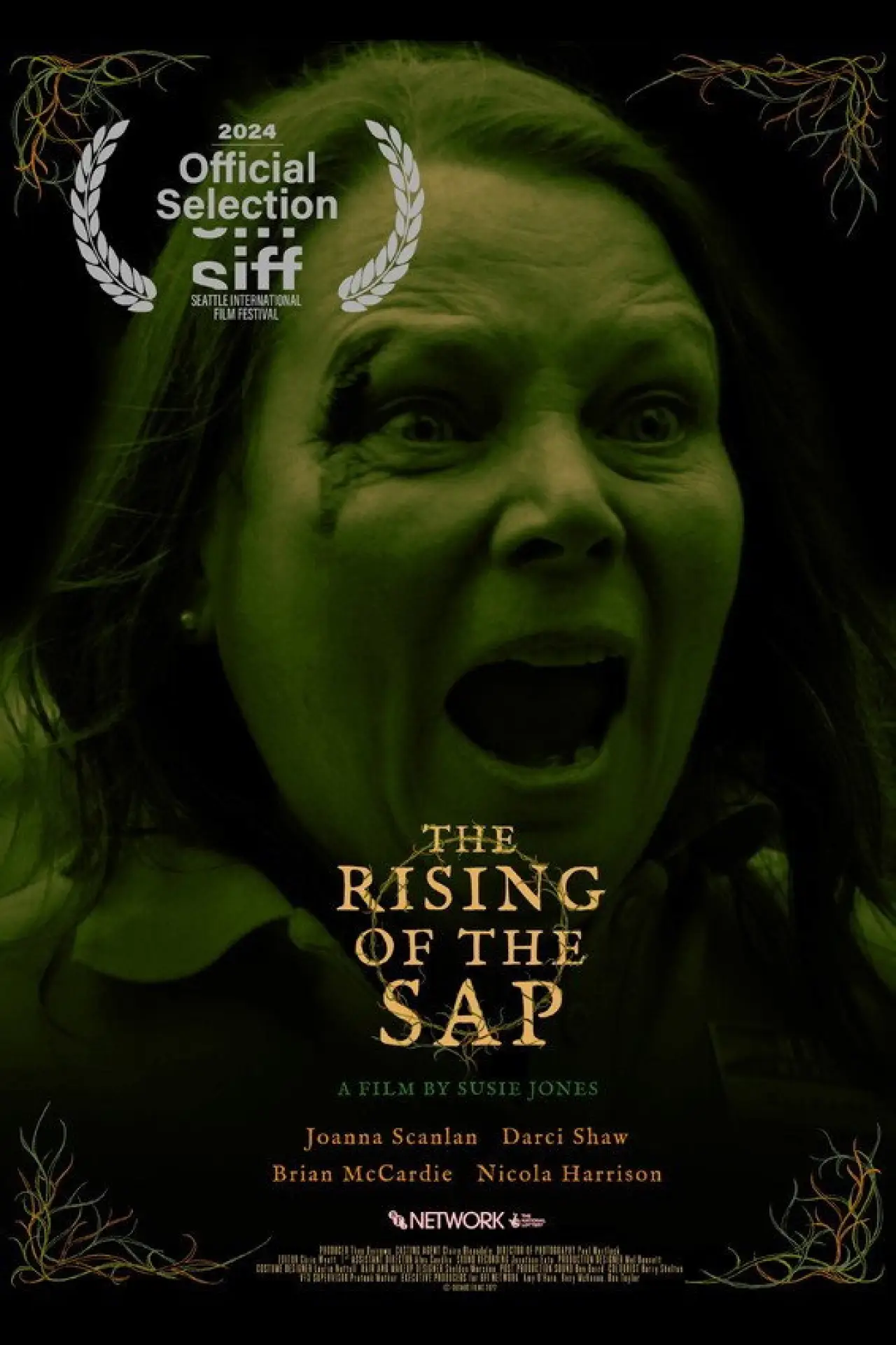 Movie poster "The Rising of the Sap"