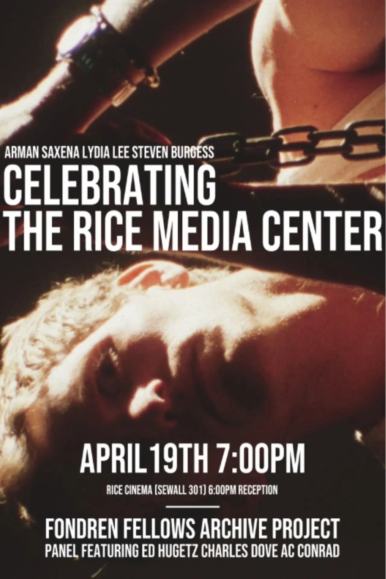 Movie poster "Celebrating the Rice Media Center"