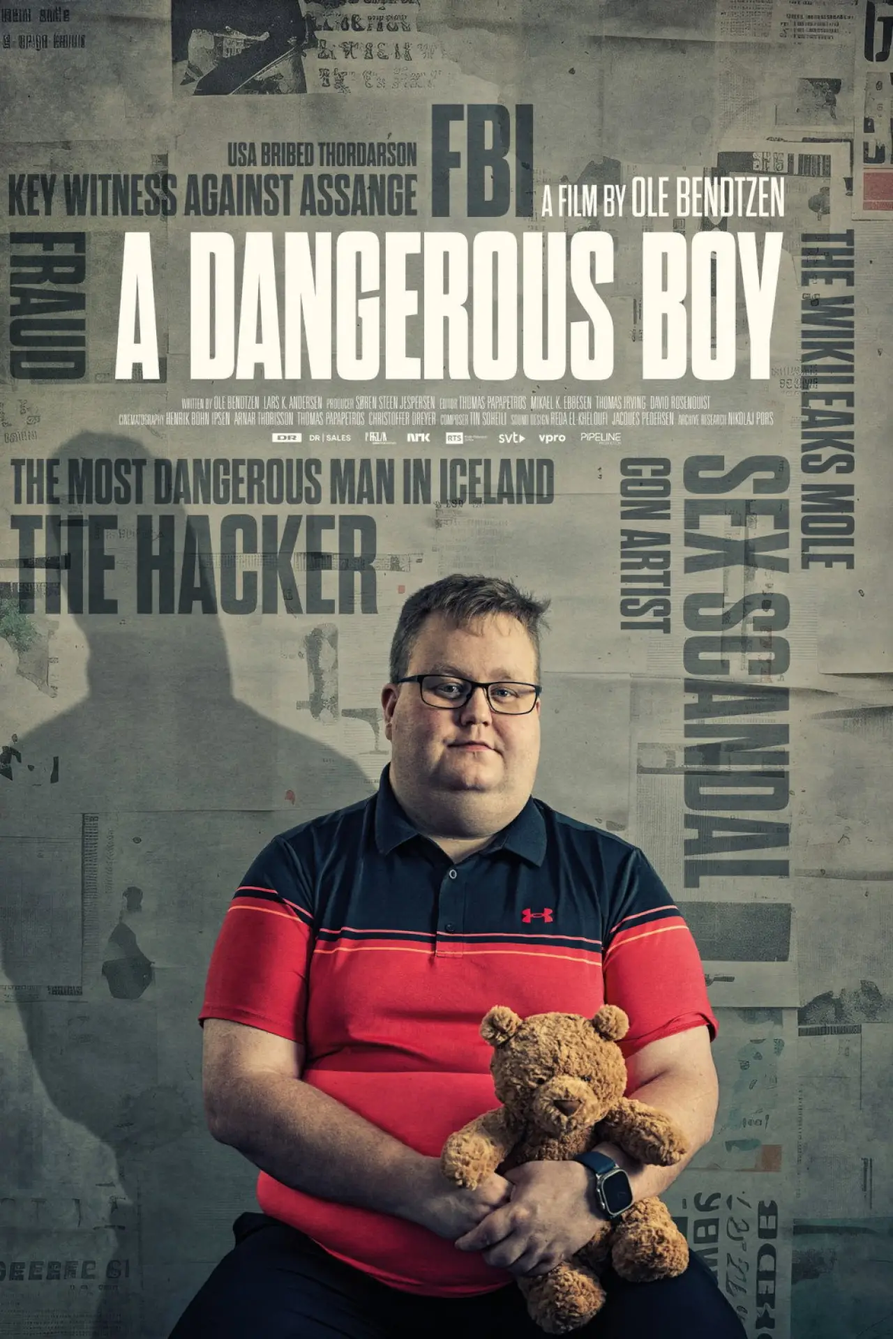 Movie poster "Siggi - drengen der blev FBI-spion"