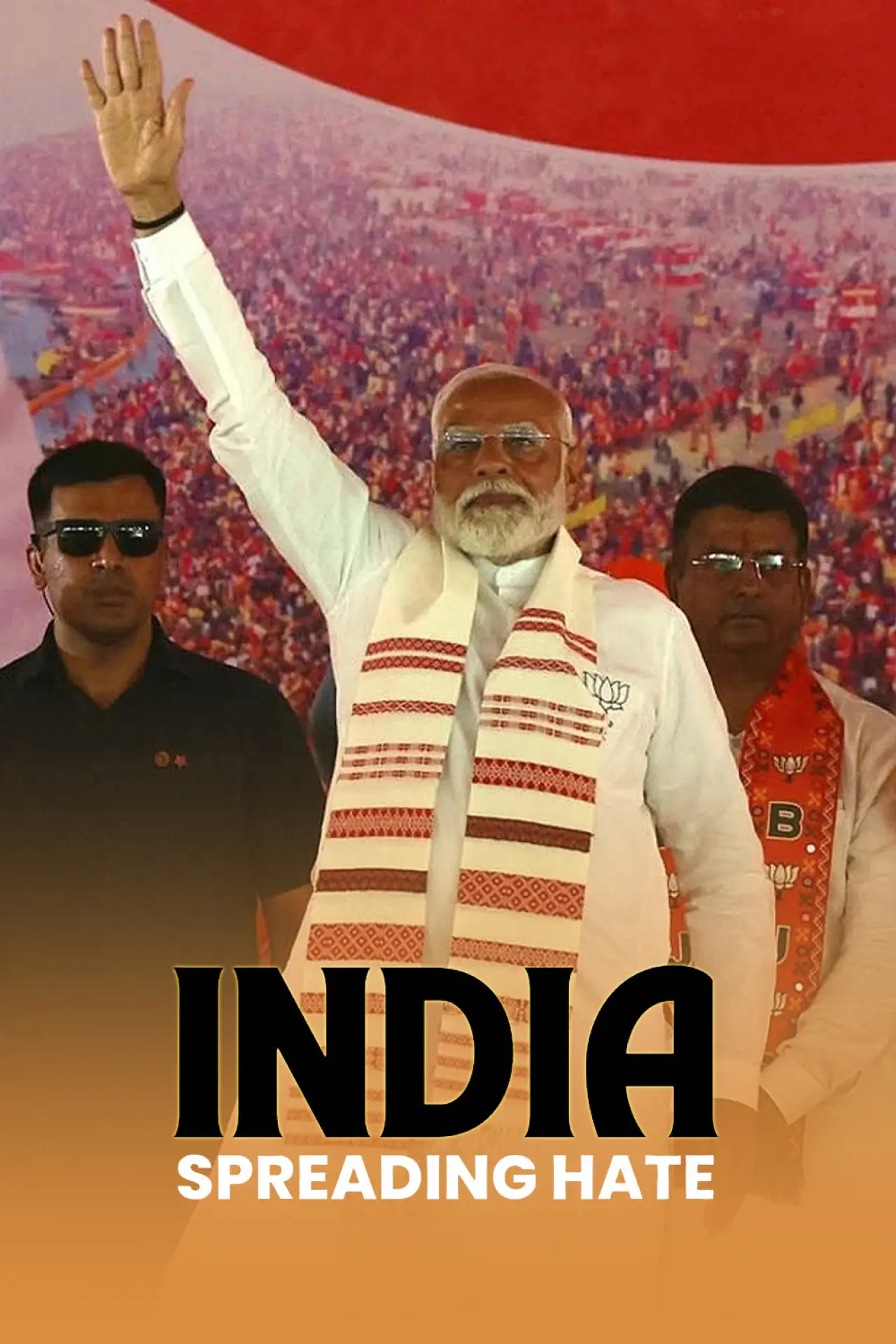 Movie poster "India: Spreading Hate"