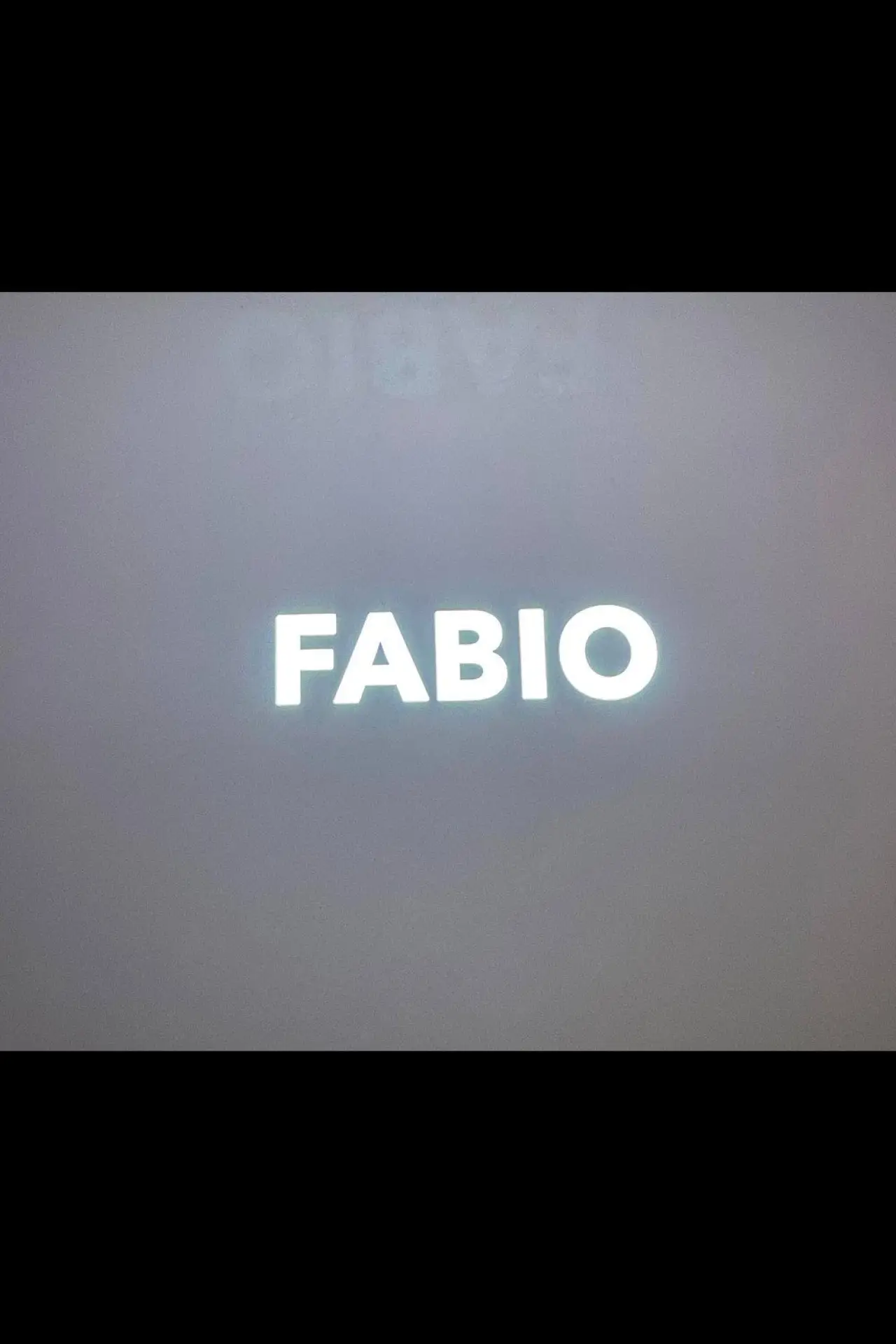 Movie poster "Fabio"