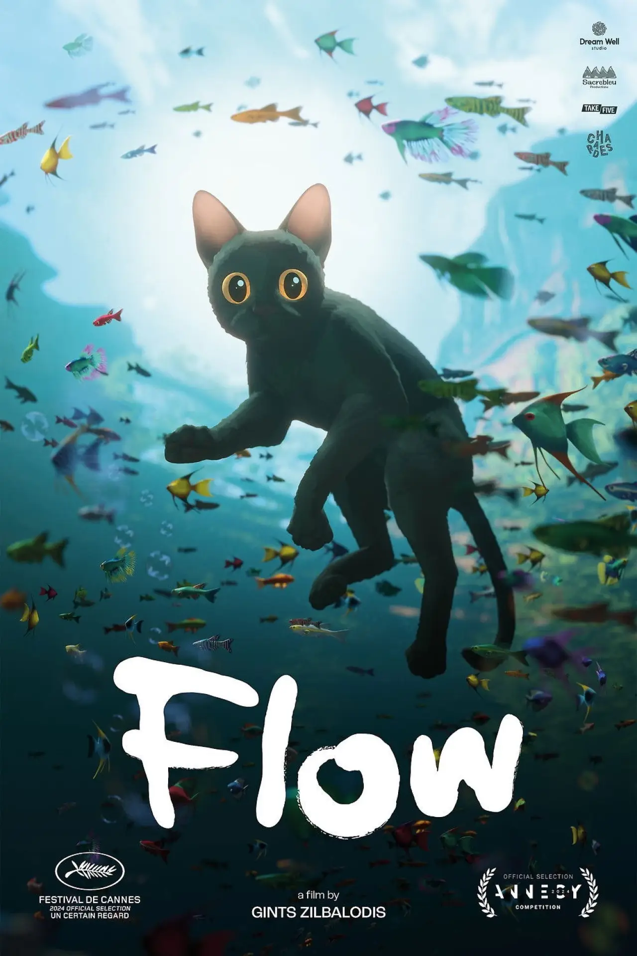 Movie poster "FLOW"