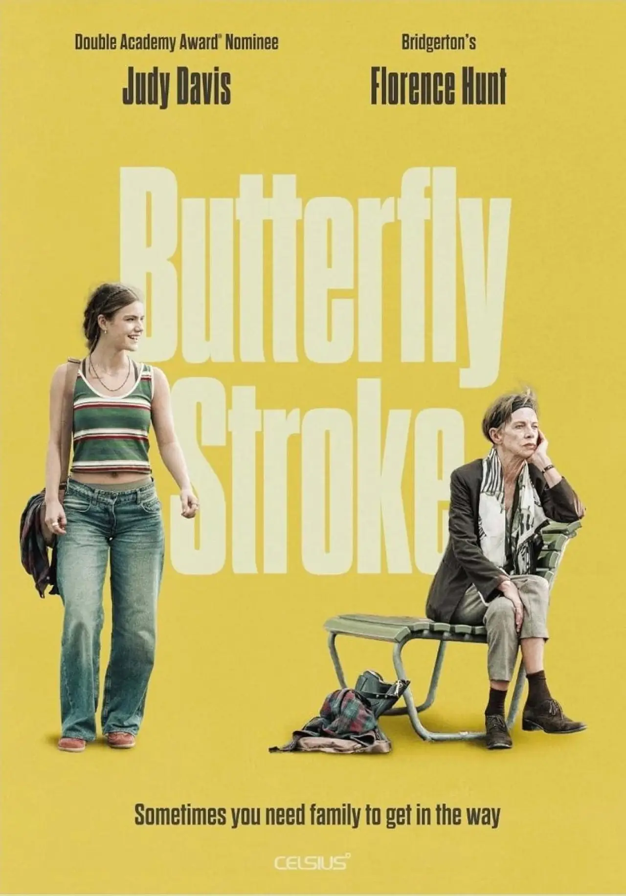 Movie poster "Butterfly Stroke"