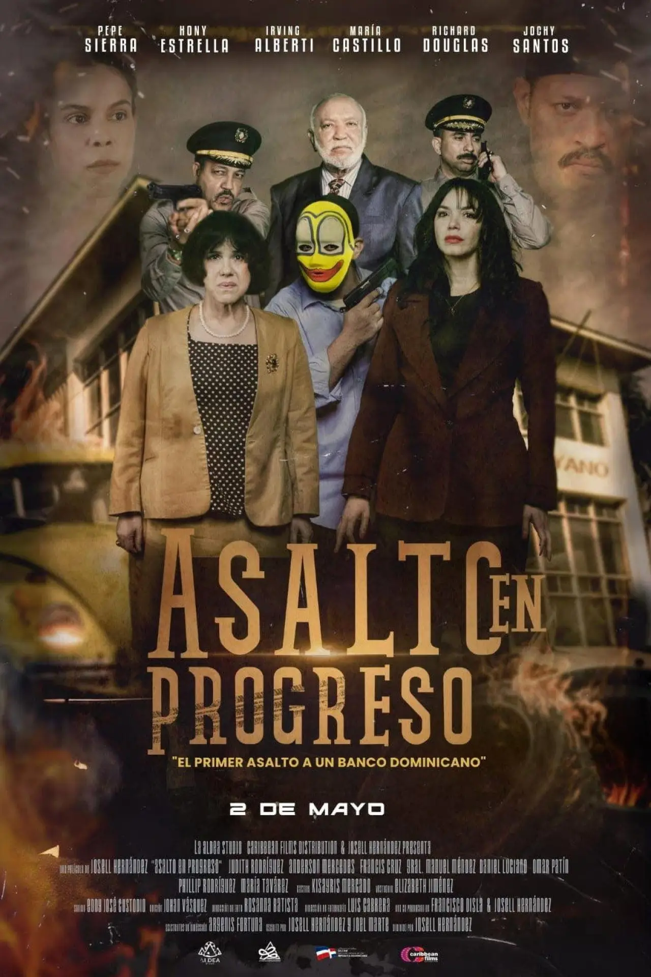 Movie poster "Asalto en Progreso"