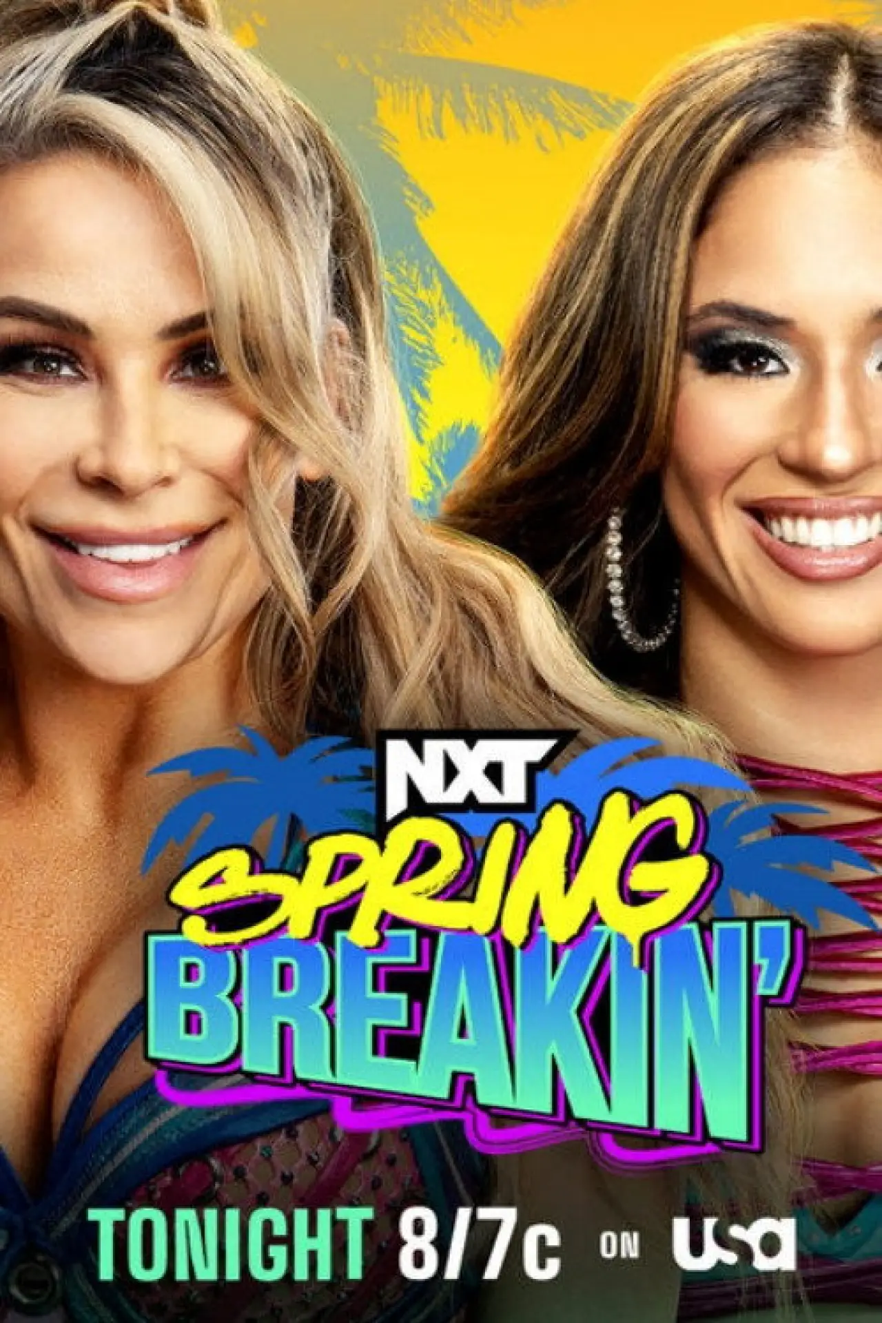 Movie poster "WWE NXT Spring Breakin