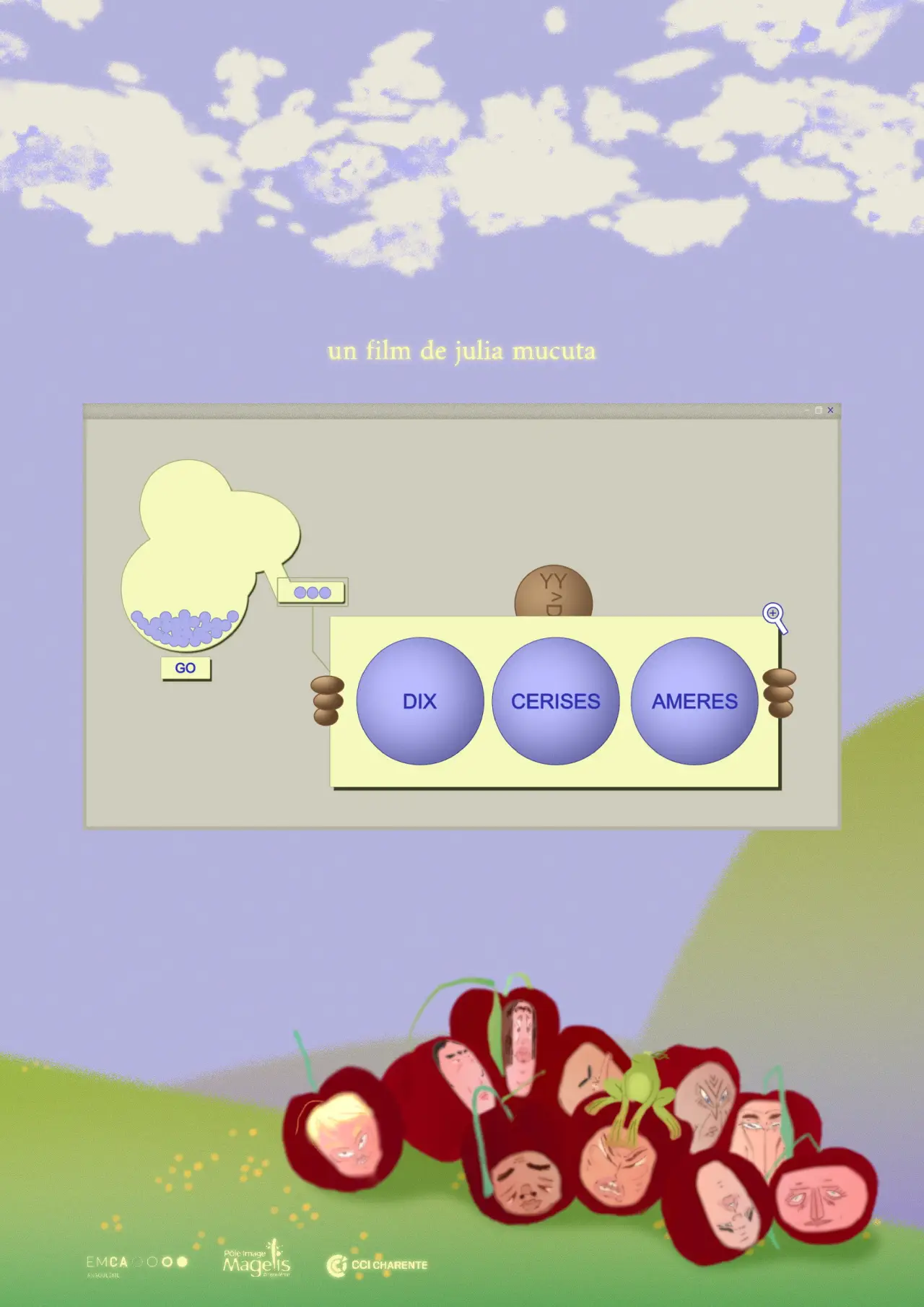 Movie poster "Dix cerises amères"