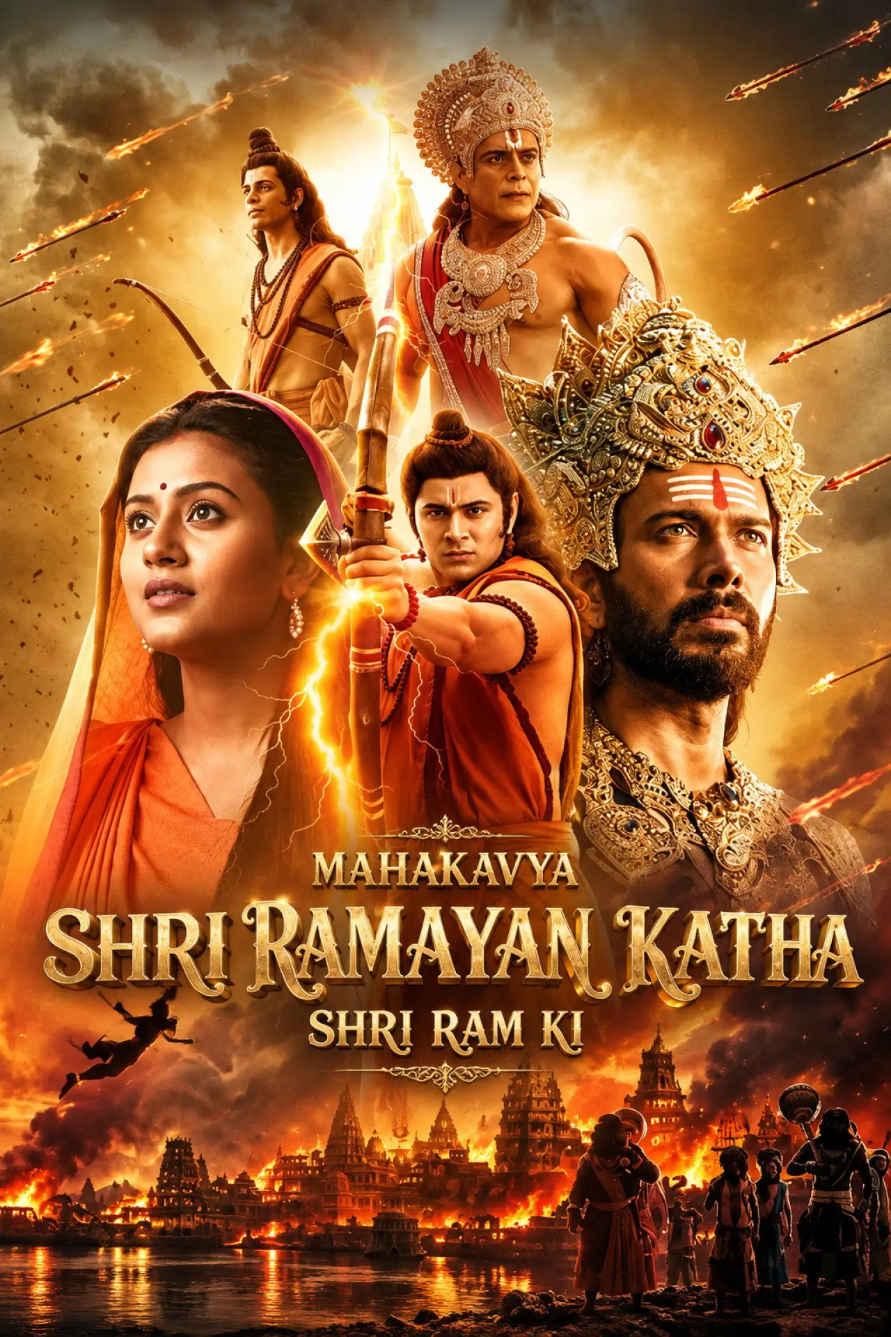 Movie poster "Mahakavya: Shri Ramayan Katha"
