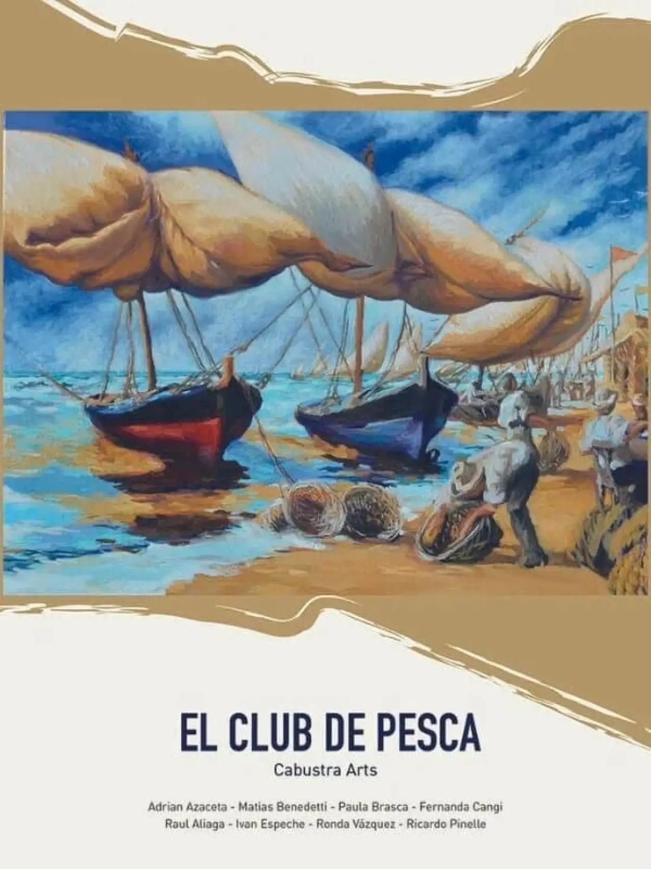 Movie poster "El club de pesca"