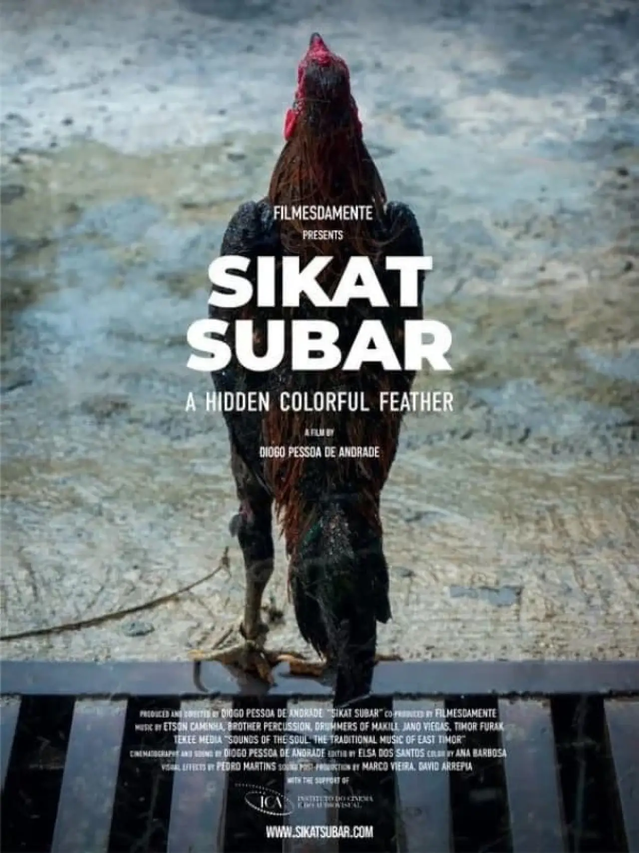 Movie poster "Sikat Subar - A Hidden Colorful Feather"