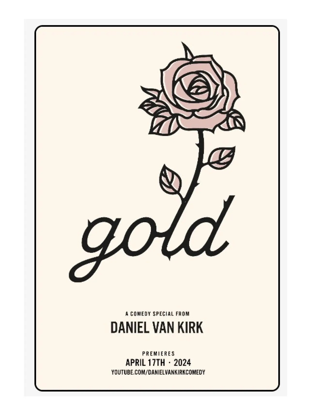 Movie poster "Rose Gold"