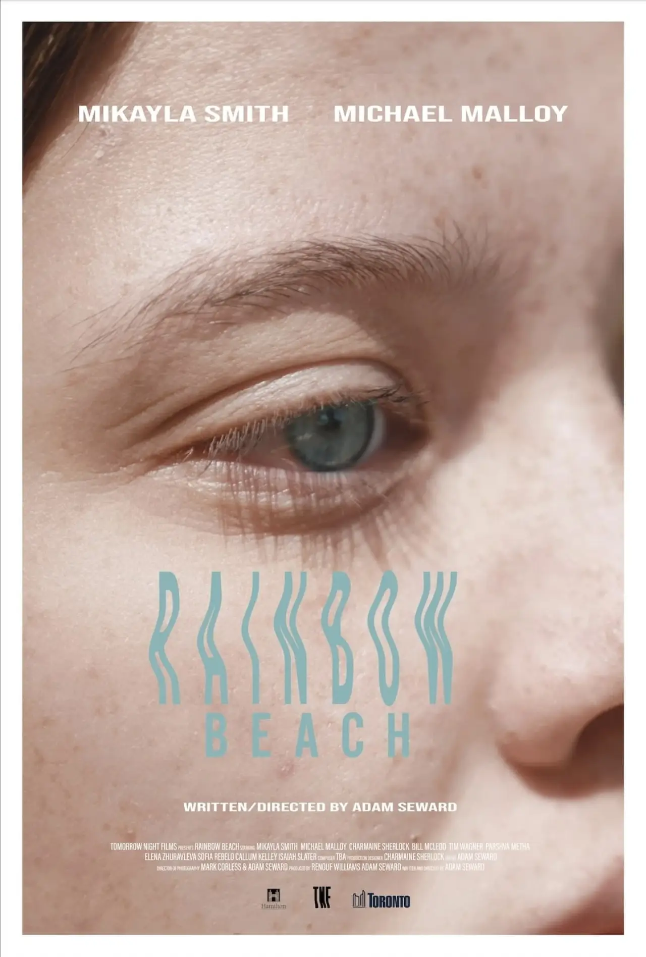 Movie poster "Rainbow Beach"