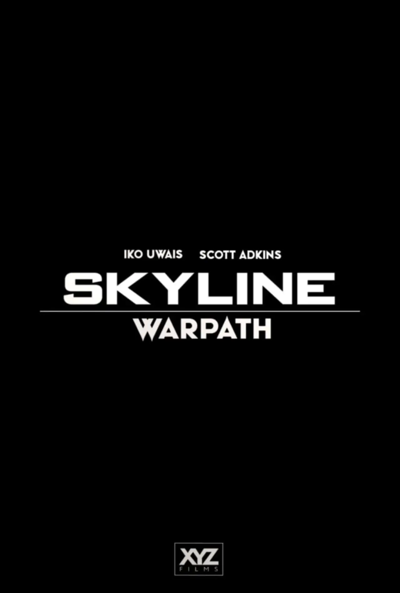 Movie poster "Skyline: Warpath"