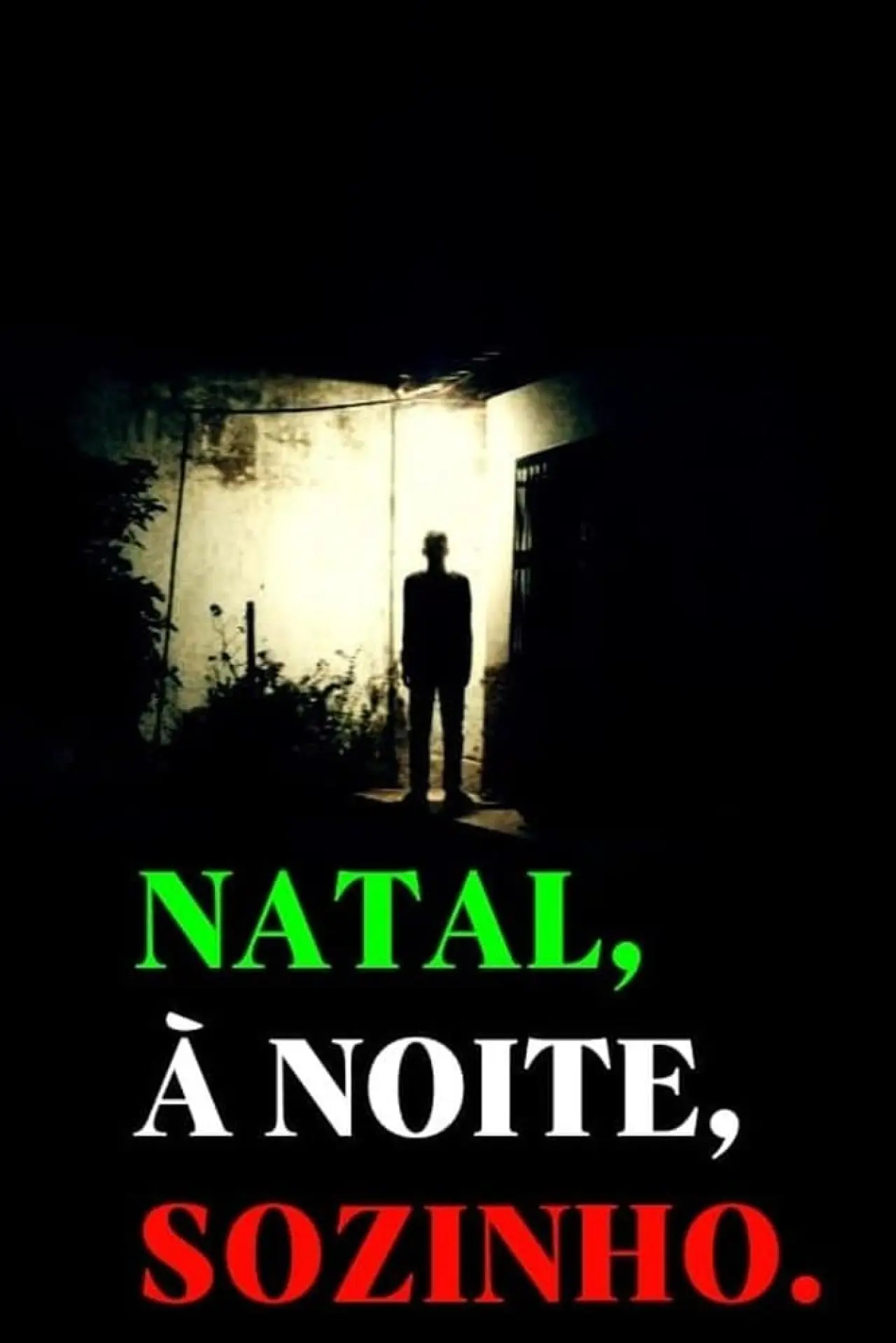Movie poster "Natal, à Noite, Sozinho"