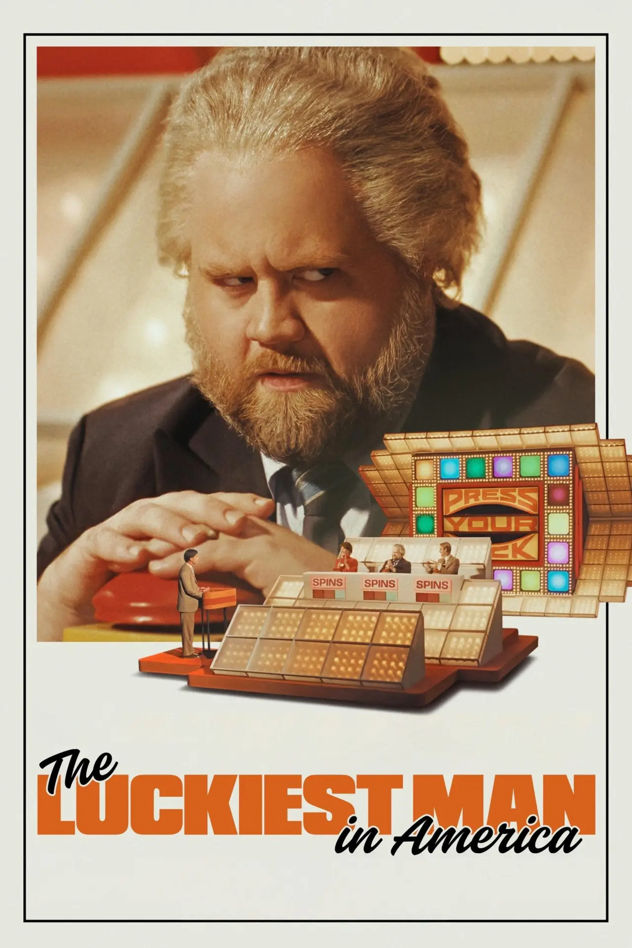 Movie poster "The Luckiest Man in America"