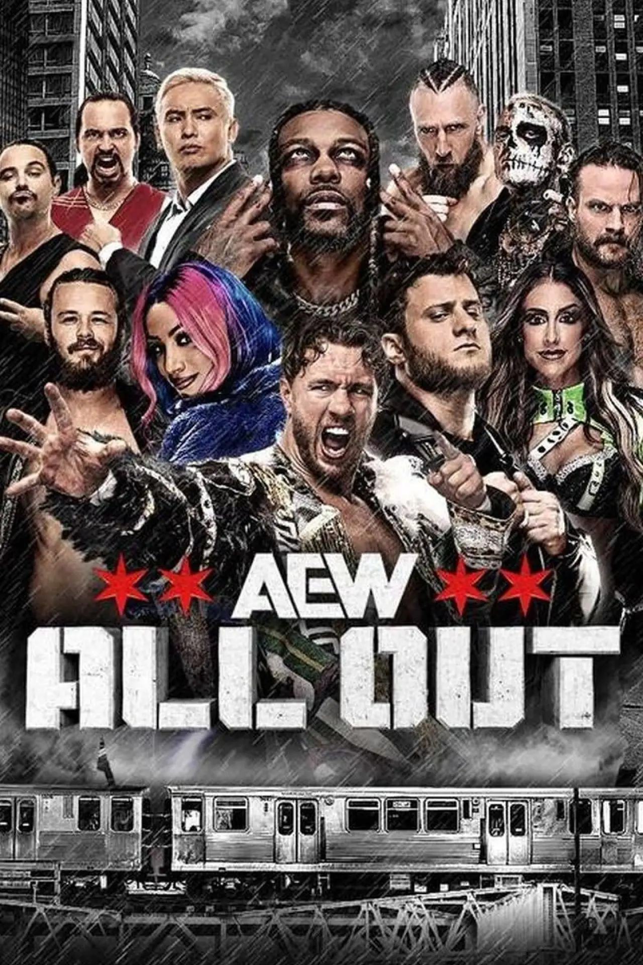 Movie poster "AEW All Out 2024"