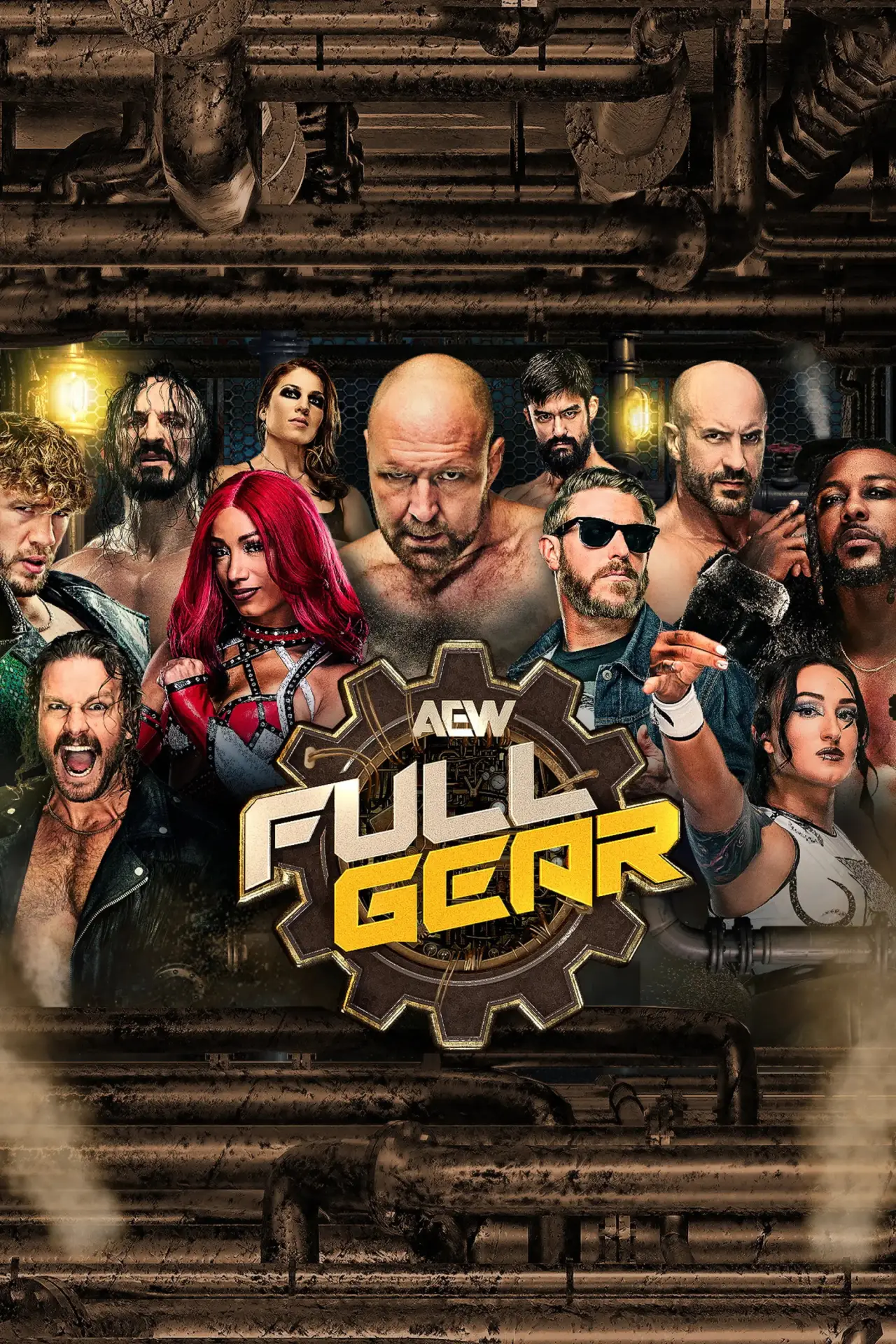 Movie poster "AEW Full Gear 2024"