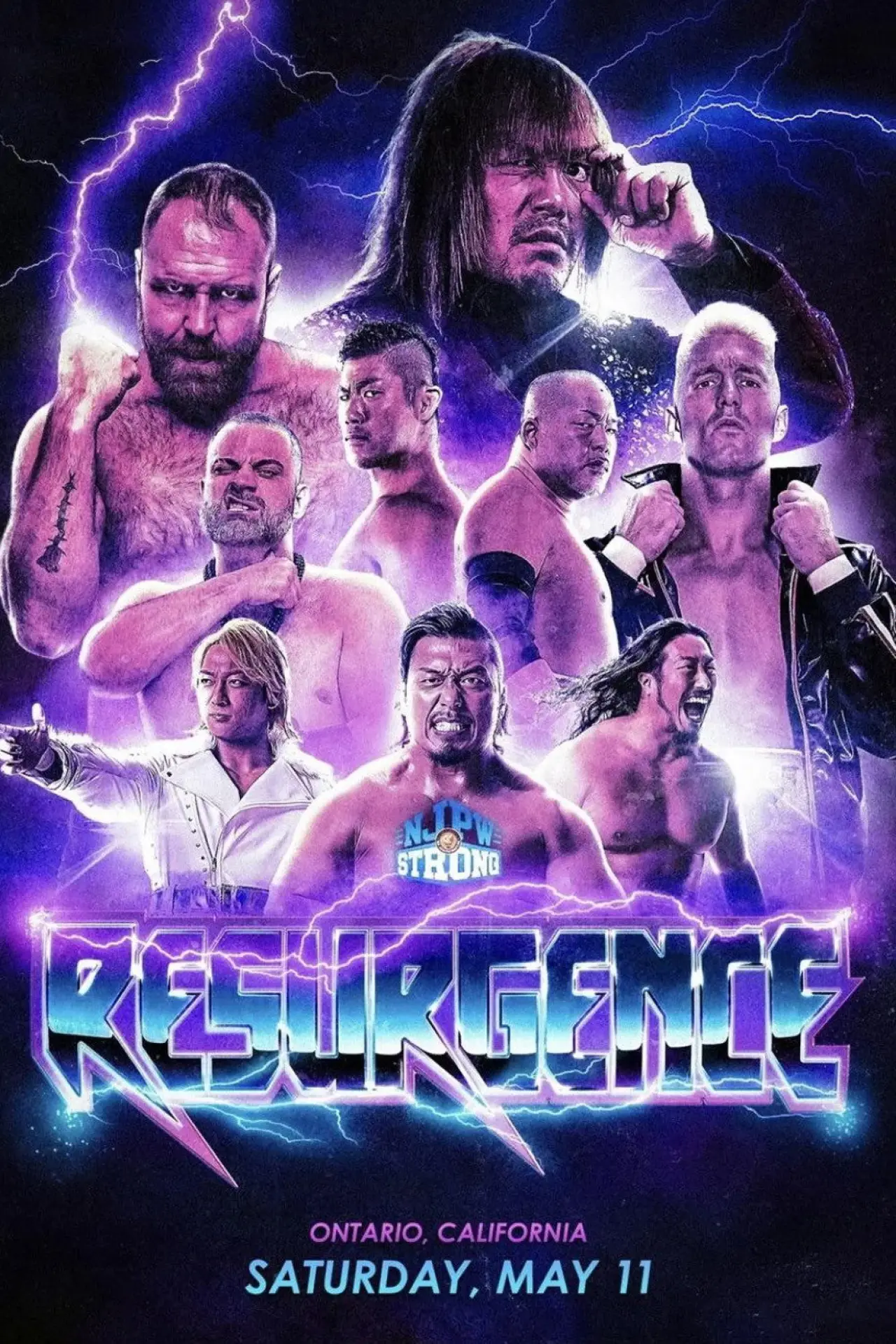 Movie poster "NJPW Resurgence 2024"