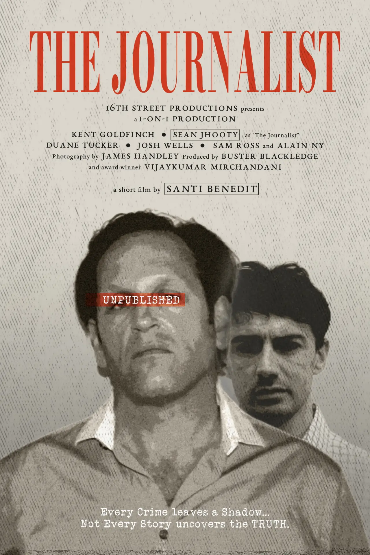 Movie poster "The Journalist"