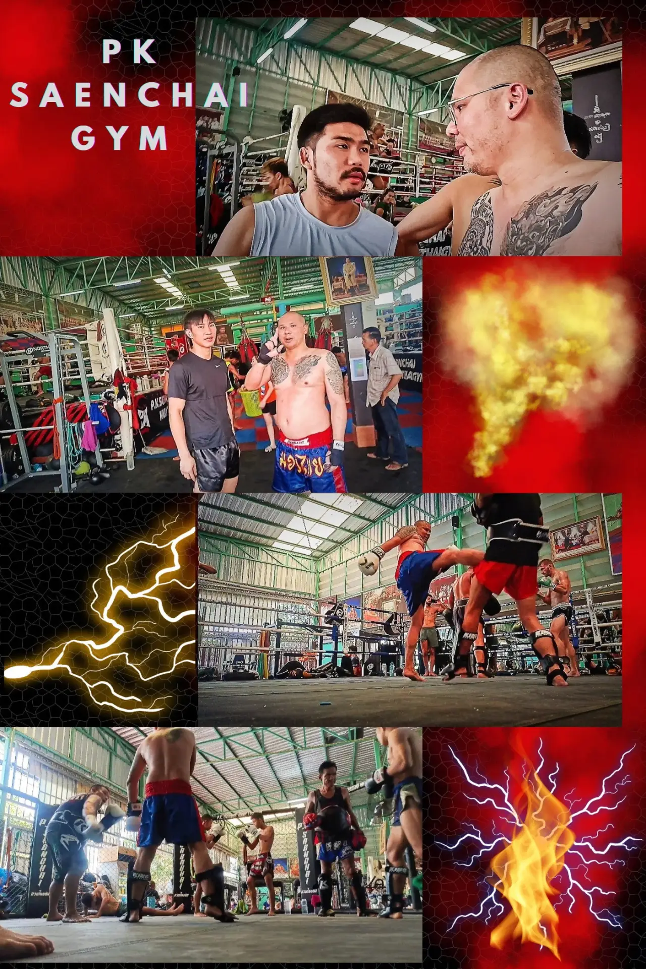 Movie poster "Pk Saenchai Gym"