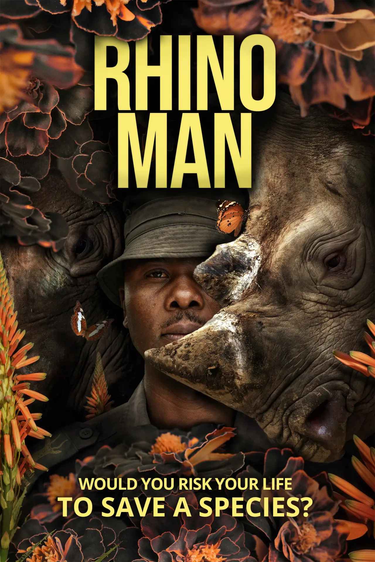 Movie poster "RHINO MAN"