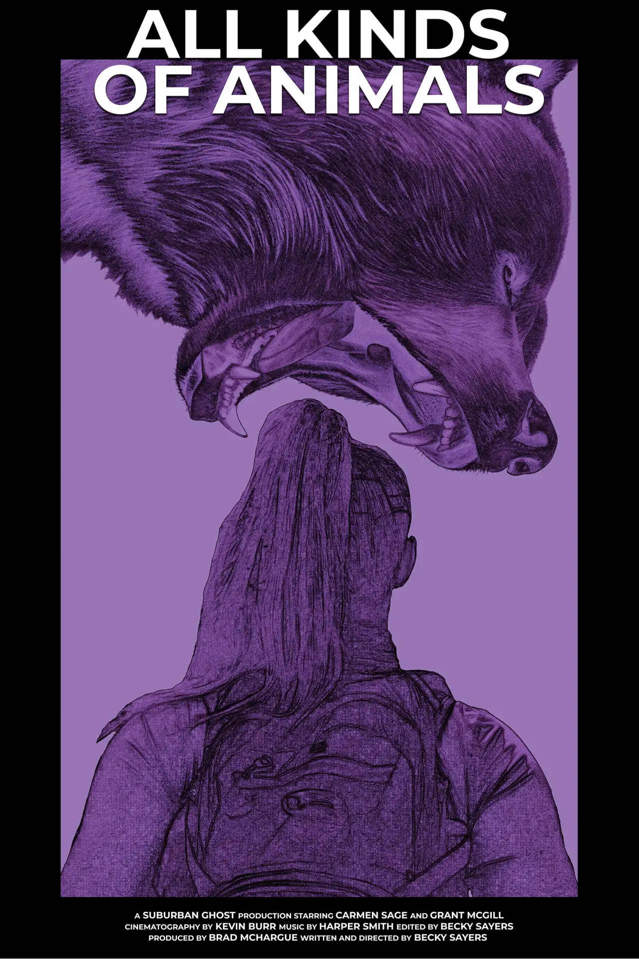 Movie poster "All Kinds of Animals"