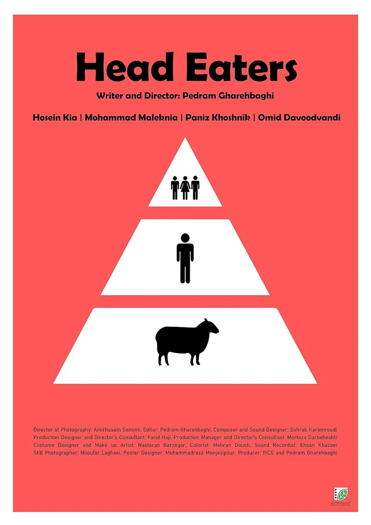 Movie poster "Head Eaters"