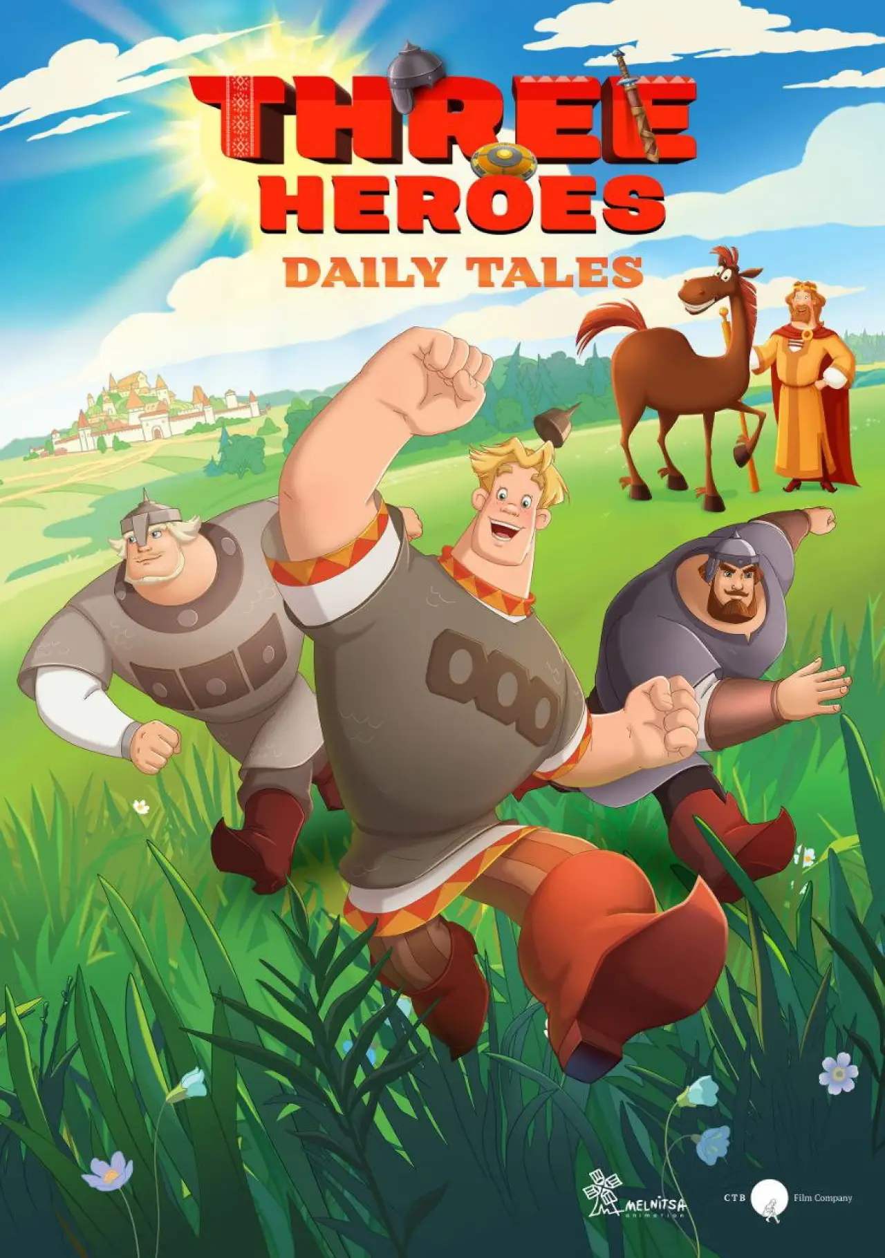 Movie poster "Three Heroes. Daily Tales"
