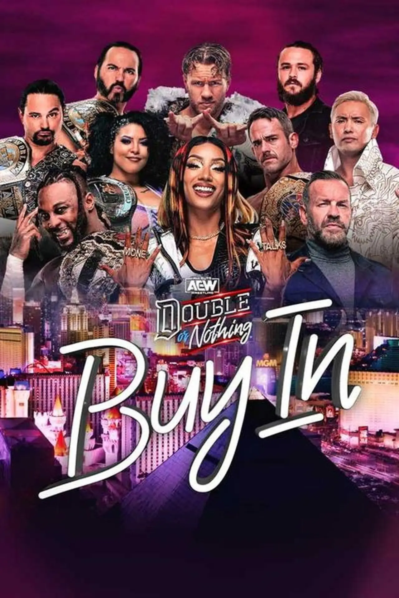Movie poster "AEW Double or Nothing 2024: The Buy In"