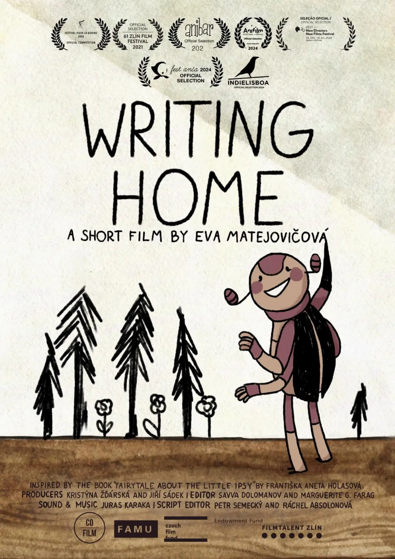 Movie poster "Writing Home"