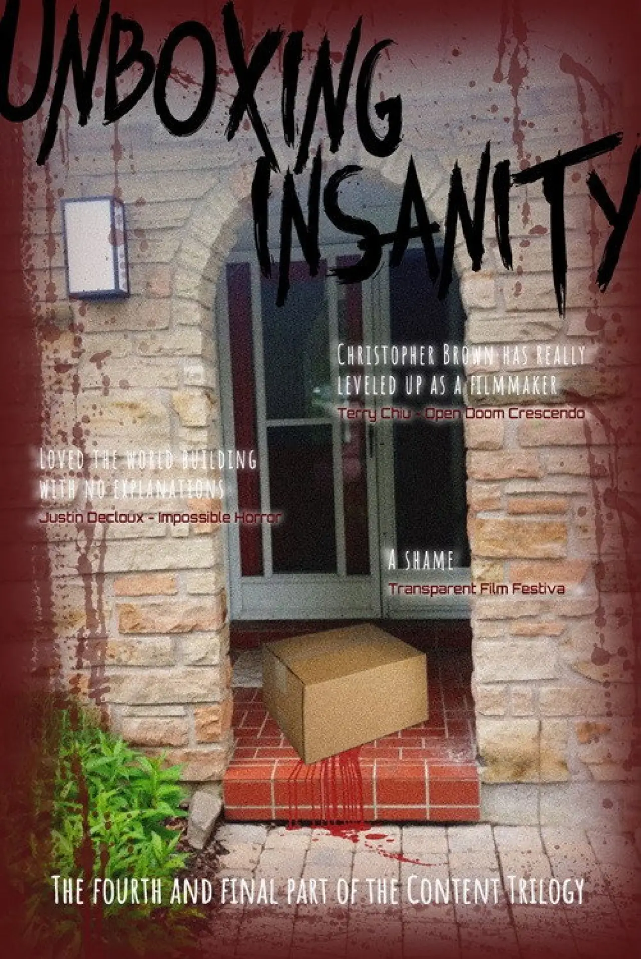 Movie poster "Unboxing Insanity"