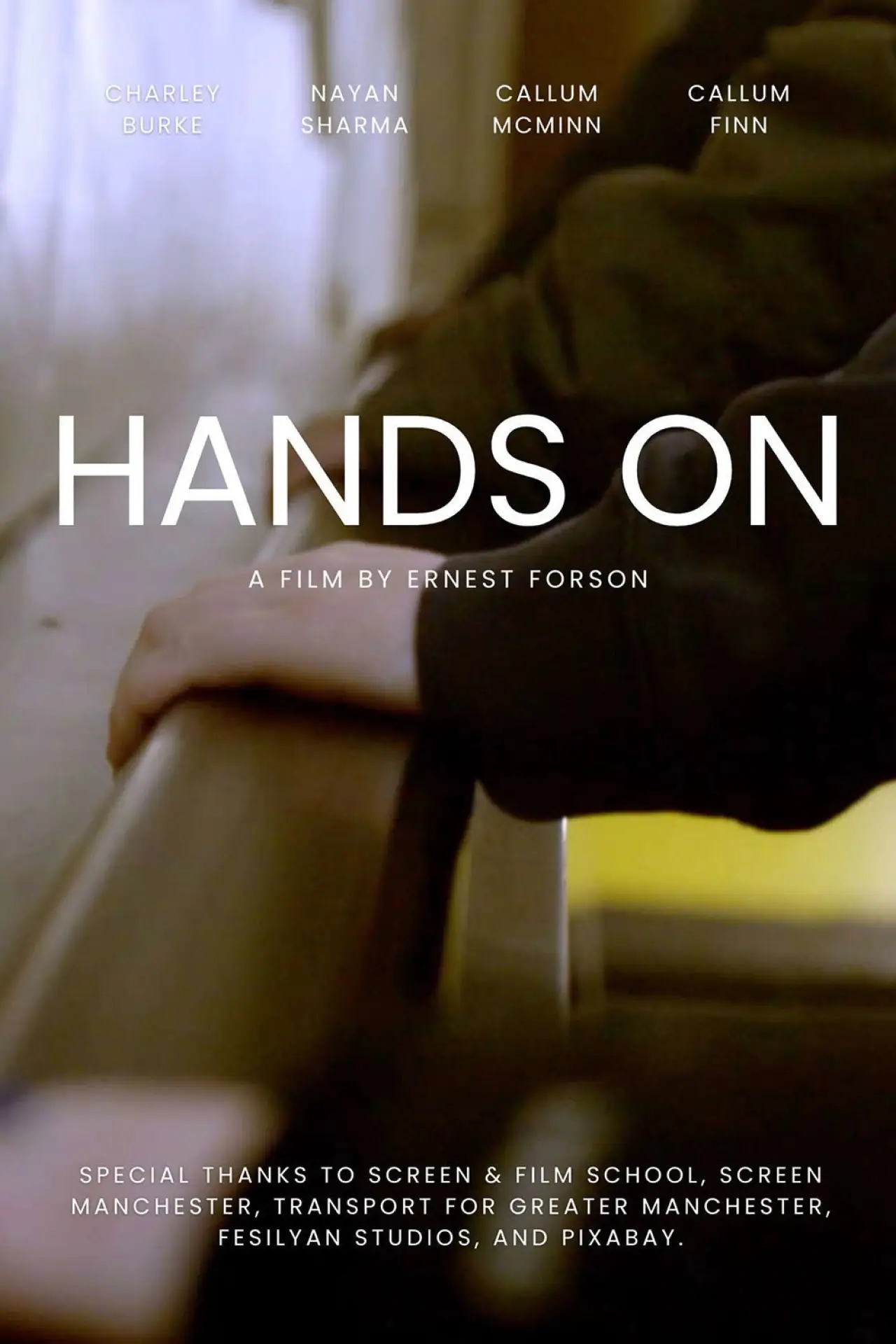 Movie poster "Hands On"