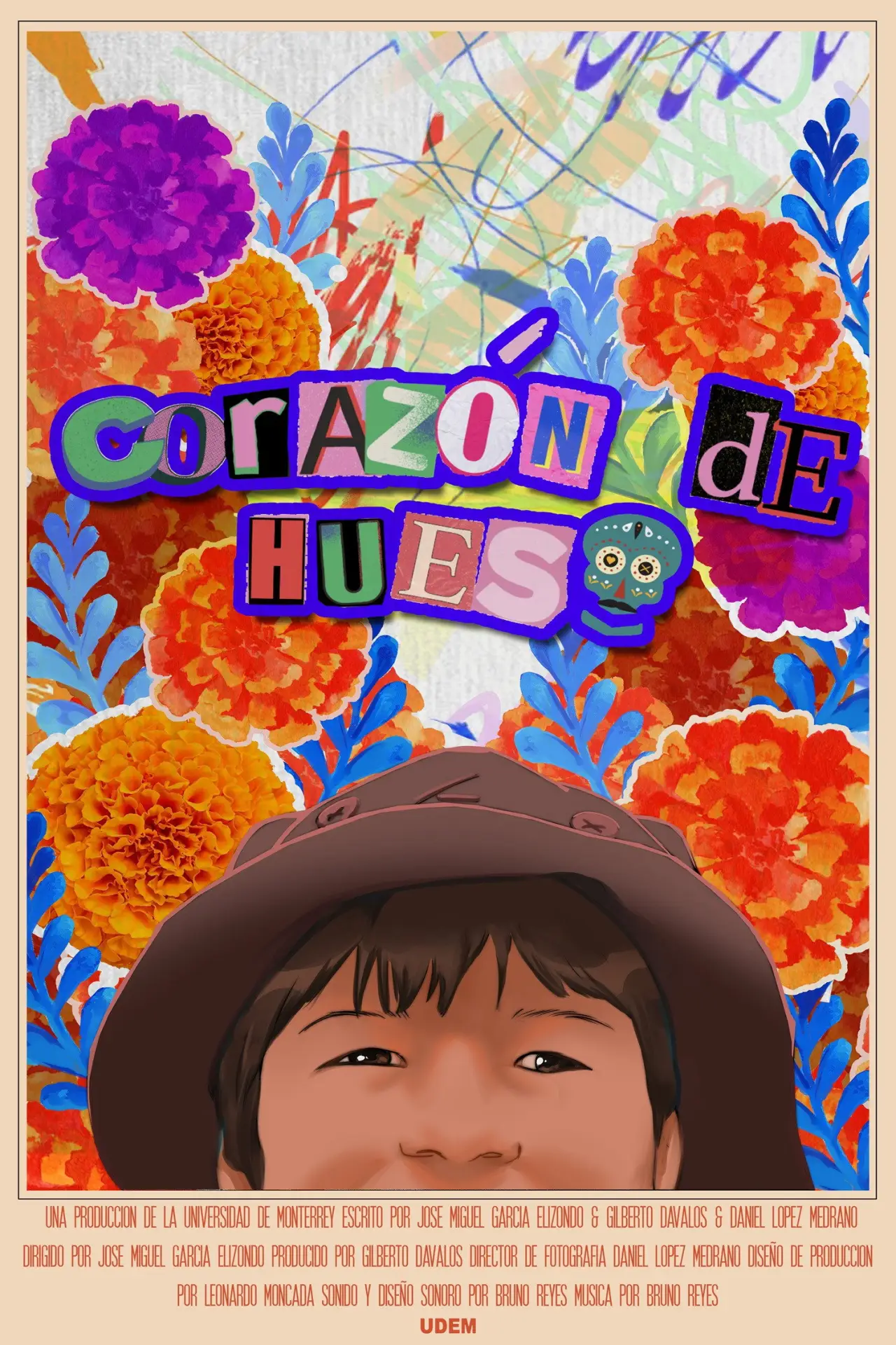 Movie poster "A Boy and His Catrina"