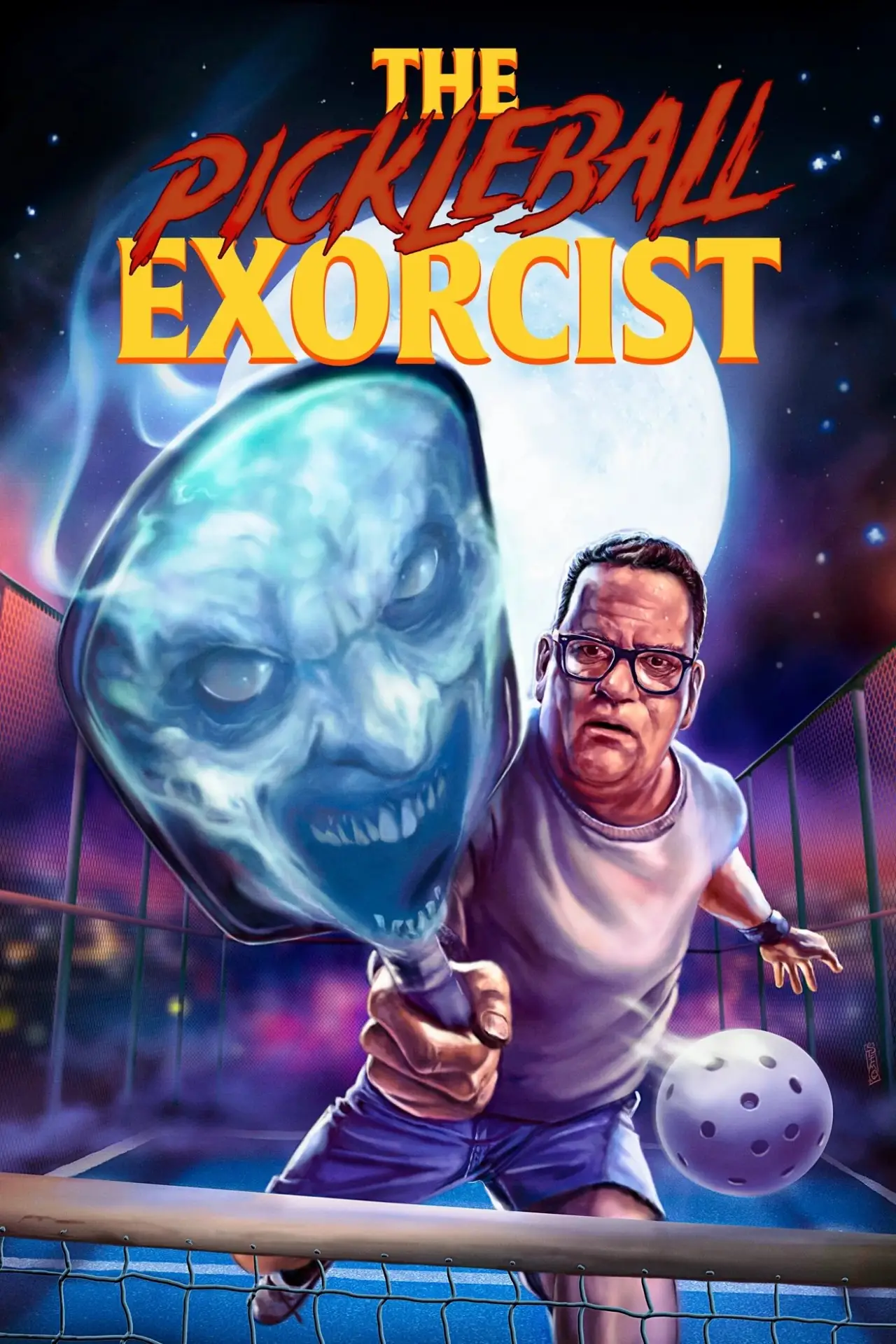 Movie poster "The Pickleball Exorcist"