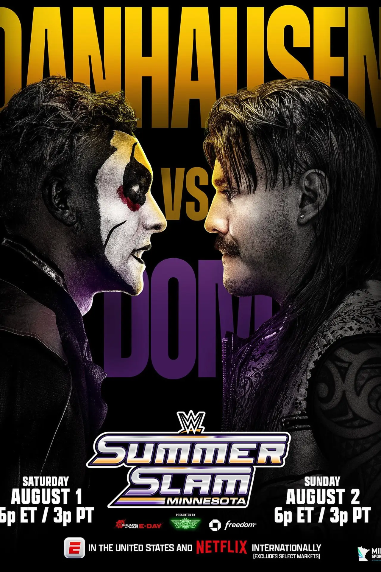 Movie poster "WWE SummerSlam 2026: Sunday"