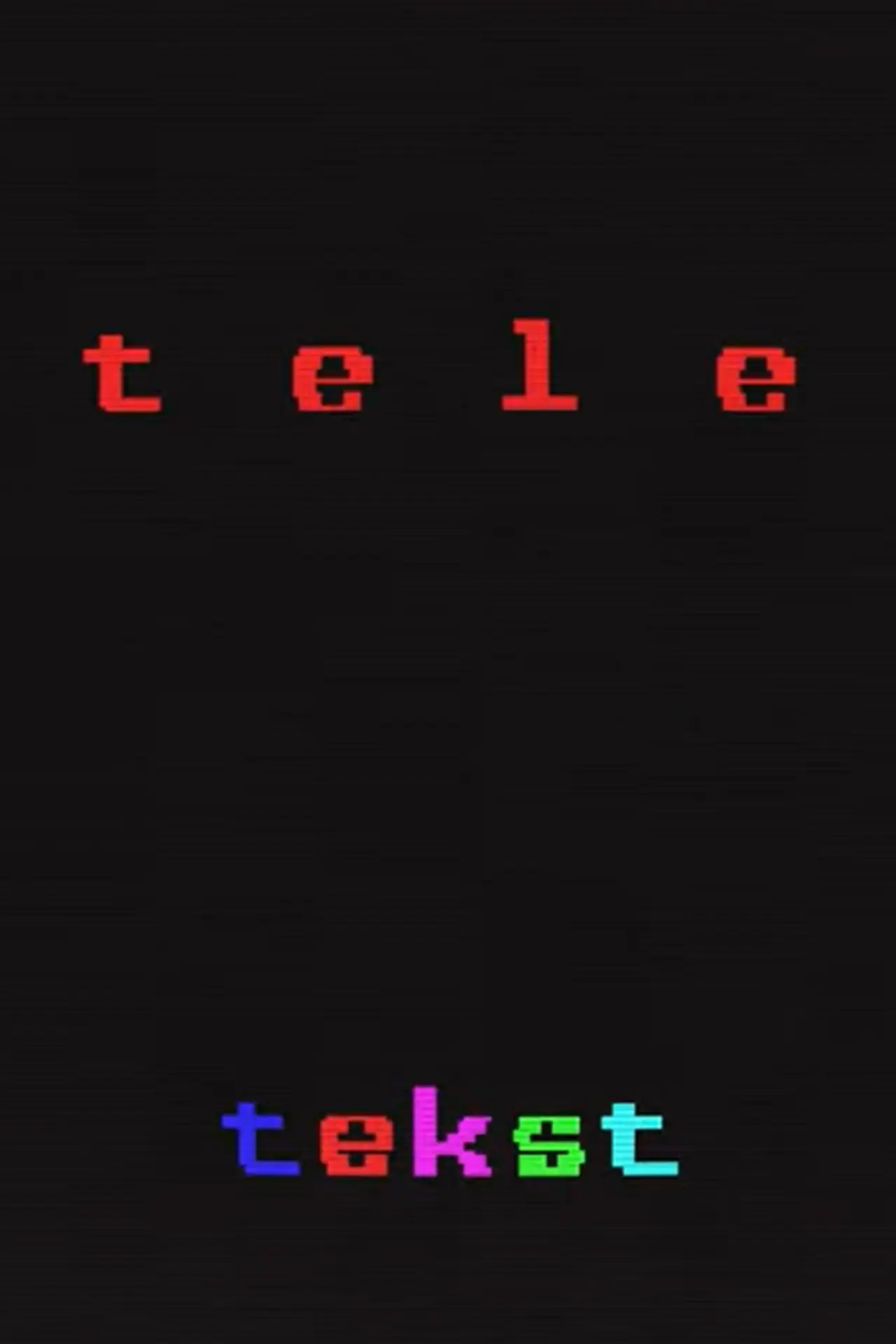 Movie poster "Teletext"