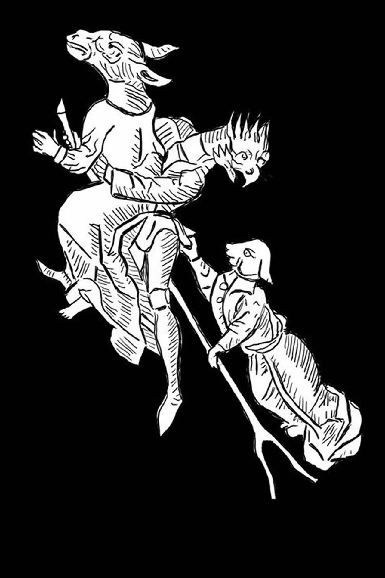 Movie poster "Hammer of the Witches"