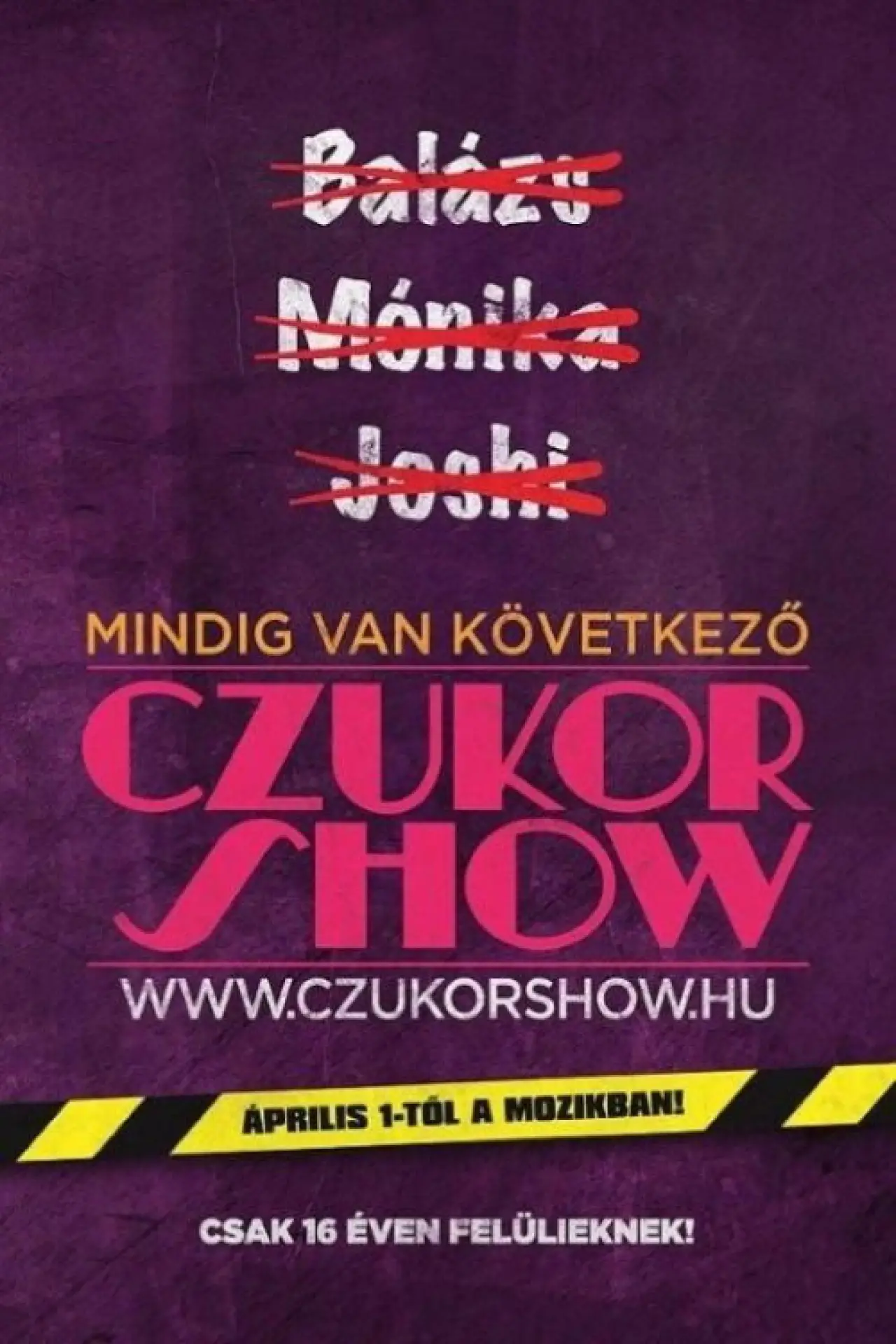 Movie poster "Czukor Show"