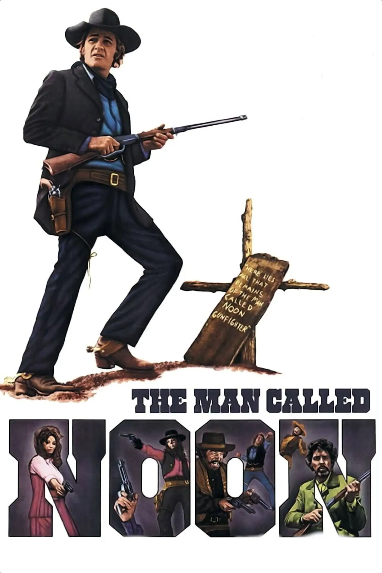 Movie poster "The Man Called Noon"