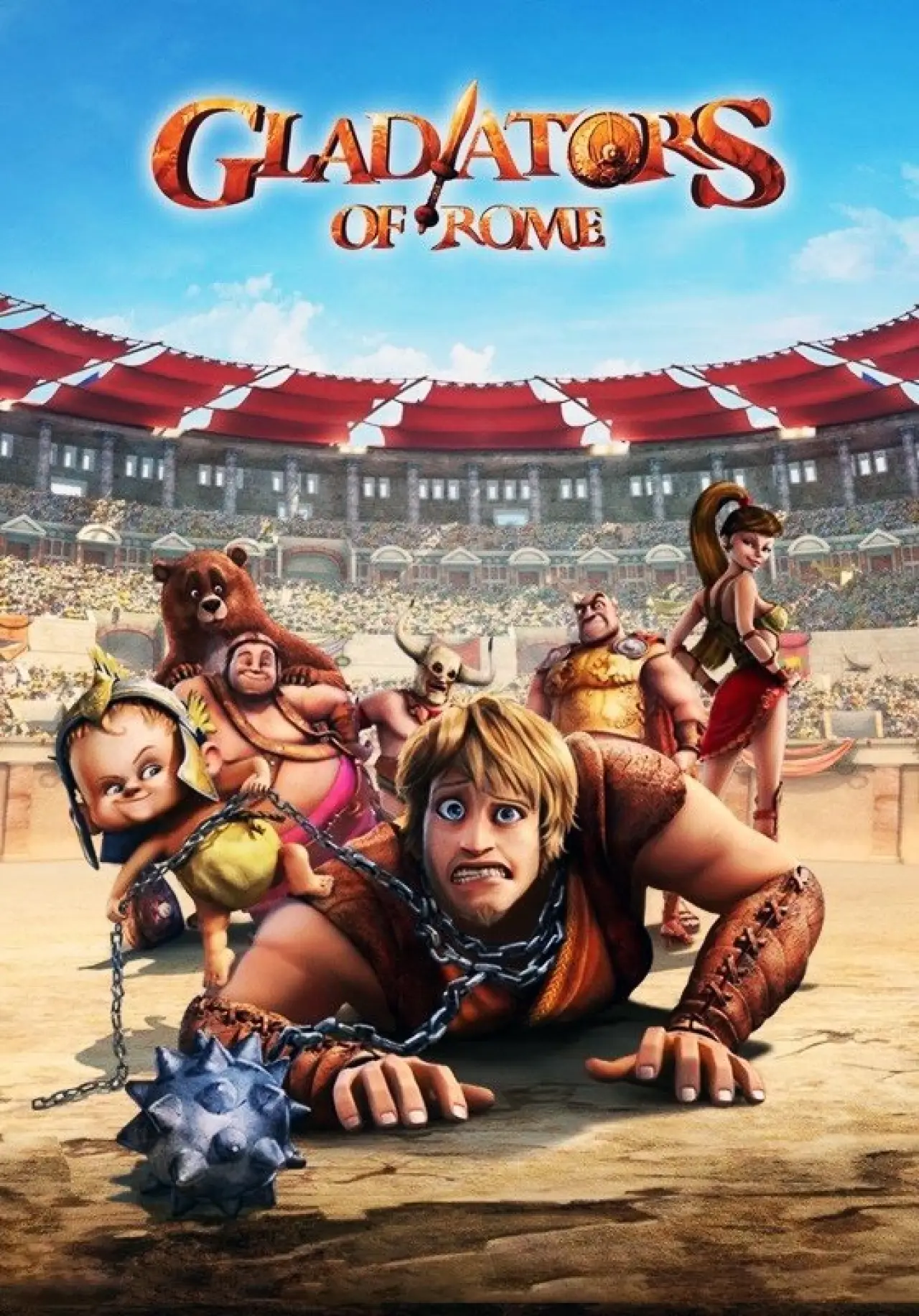 Movie poster "Gladiators of Rome"