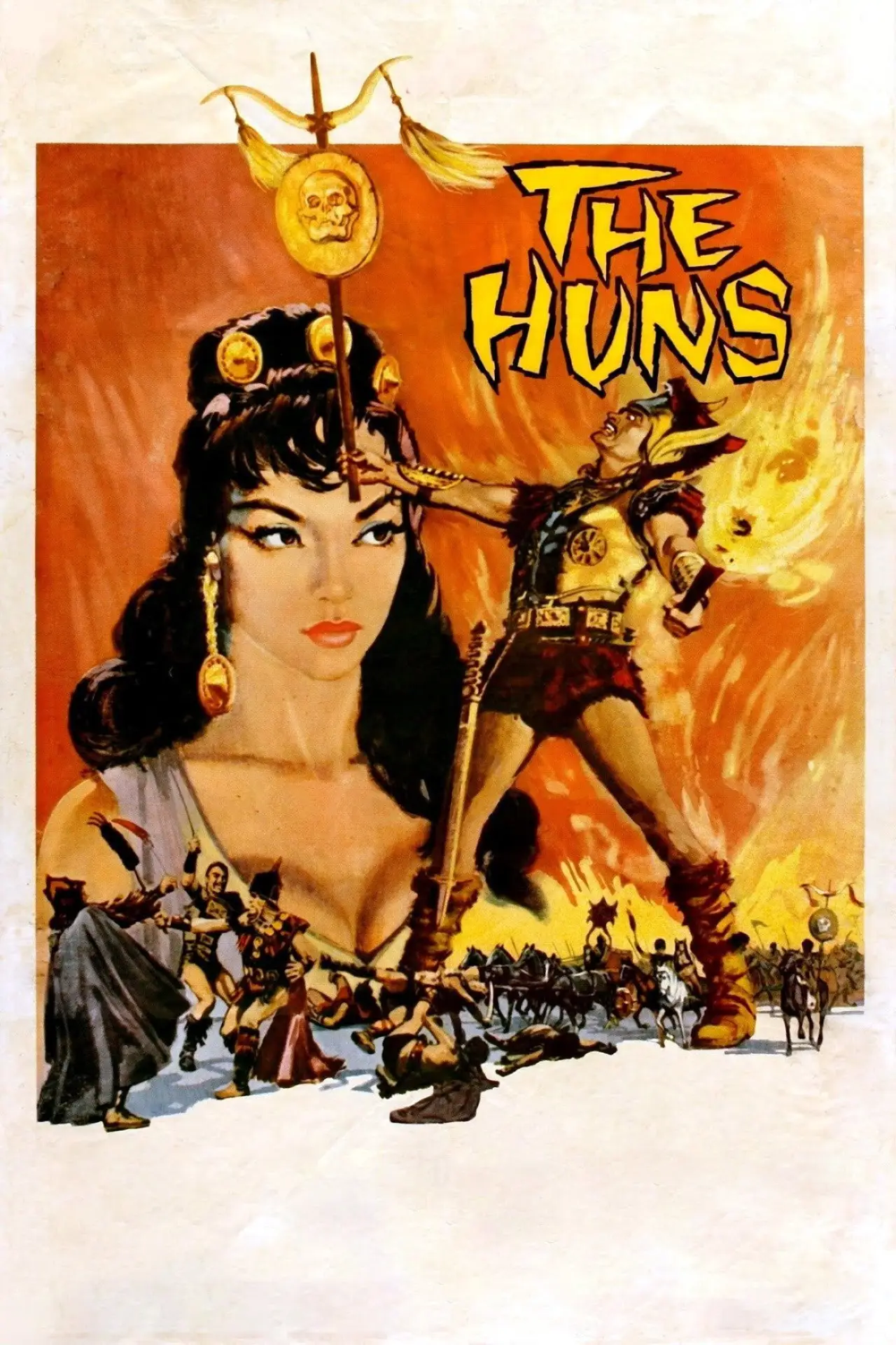 Movie poster "The Huns"