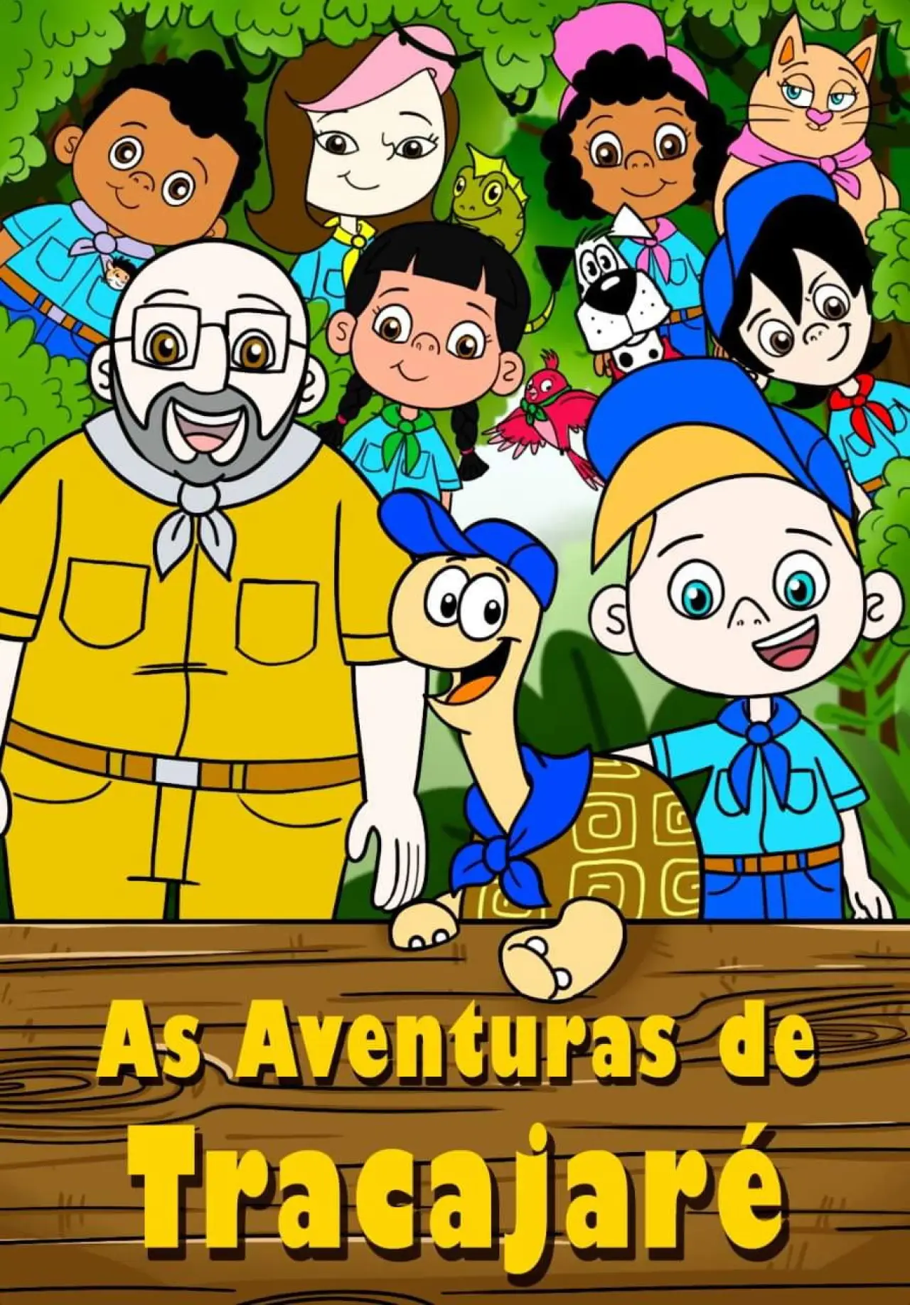 Movie poster "As Aventuras de Tracajaré - O Filme"