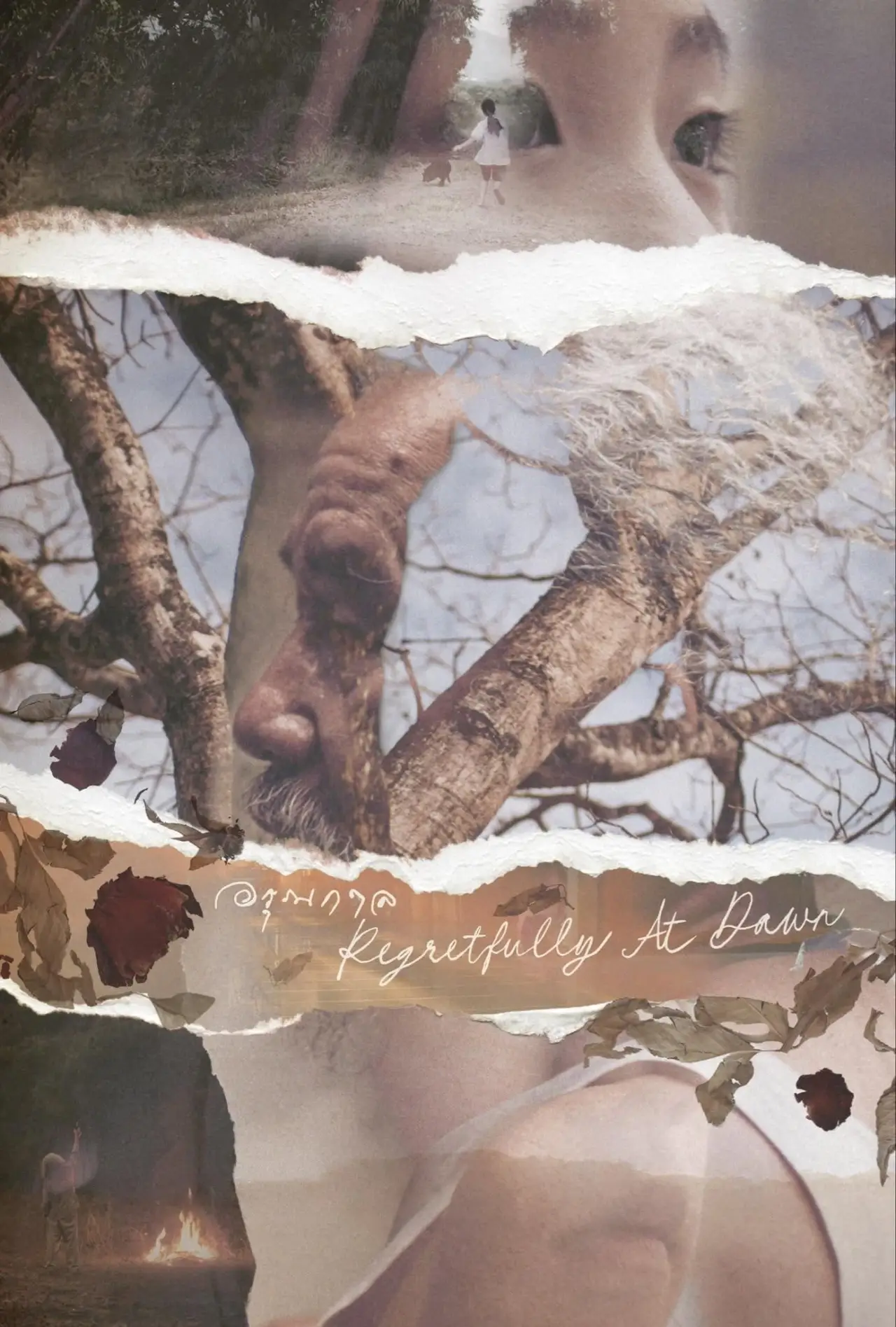 Movie poster "Regretfully At Dawn"