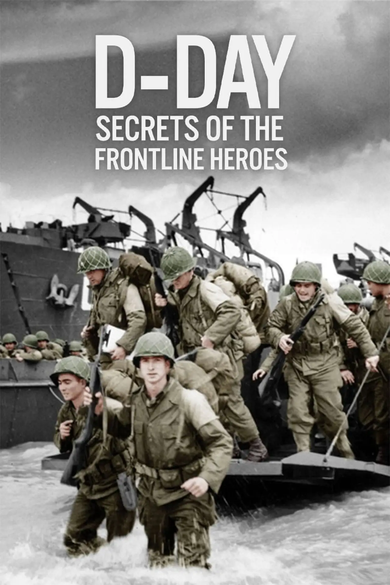 Movie poster "D-Day: Secrets of the Frontline Heroes"