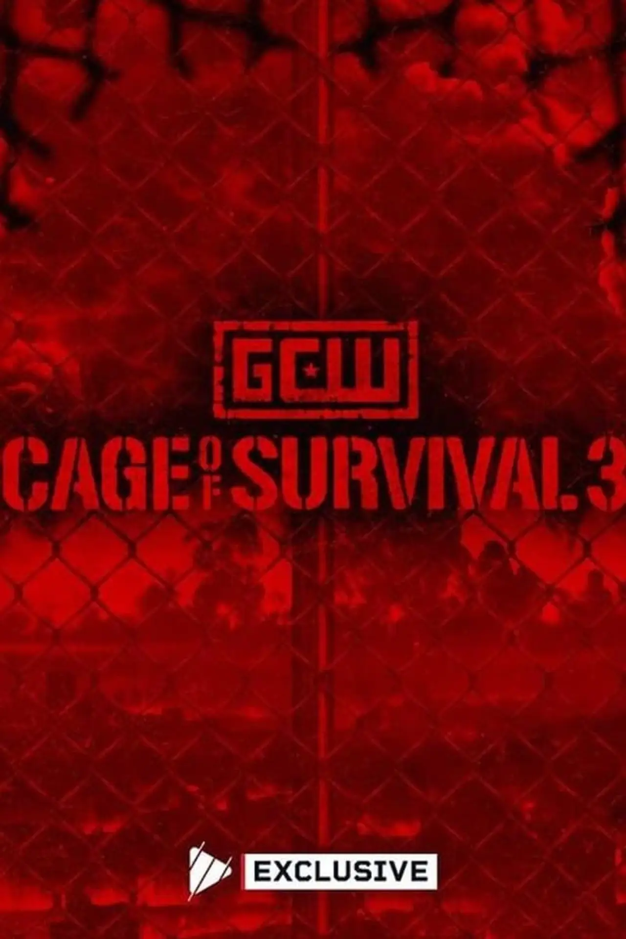 Movie poster "GCW Cage of Survival 3"