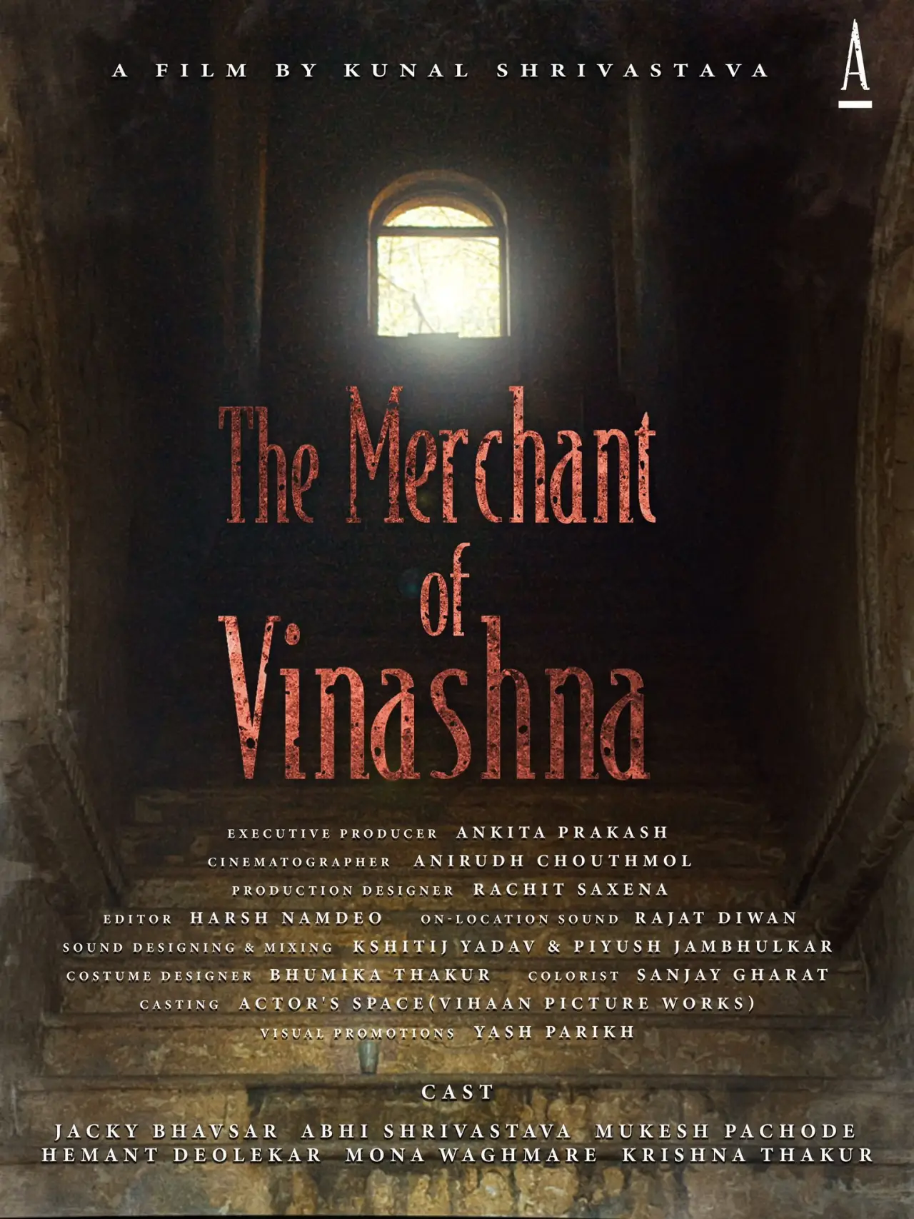 Movie poster "The Merchant of Vinashna"