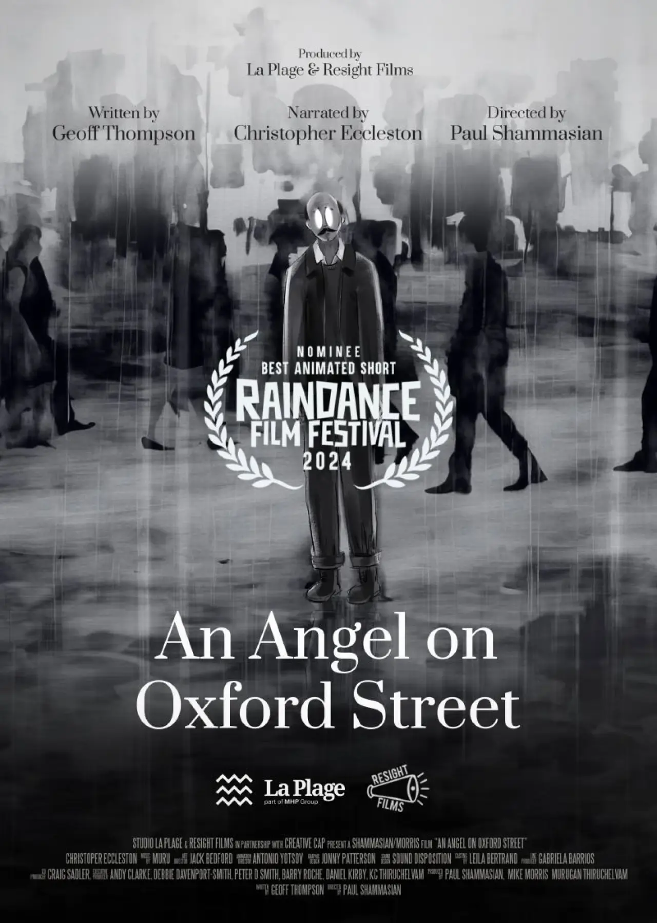 Movie poster "An Angel on Oxford Street"