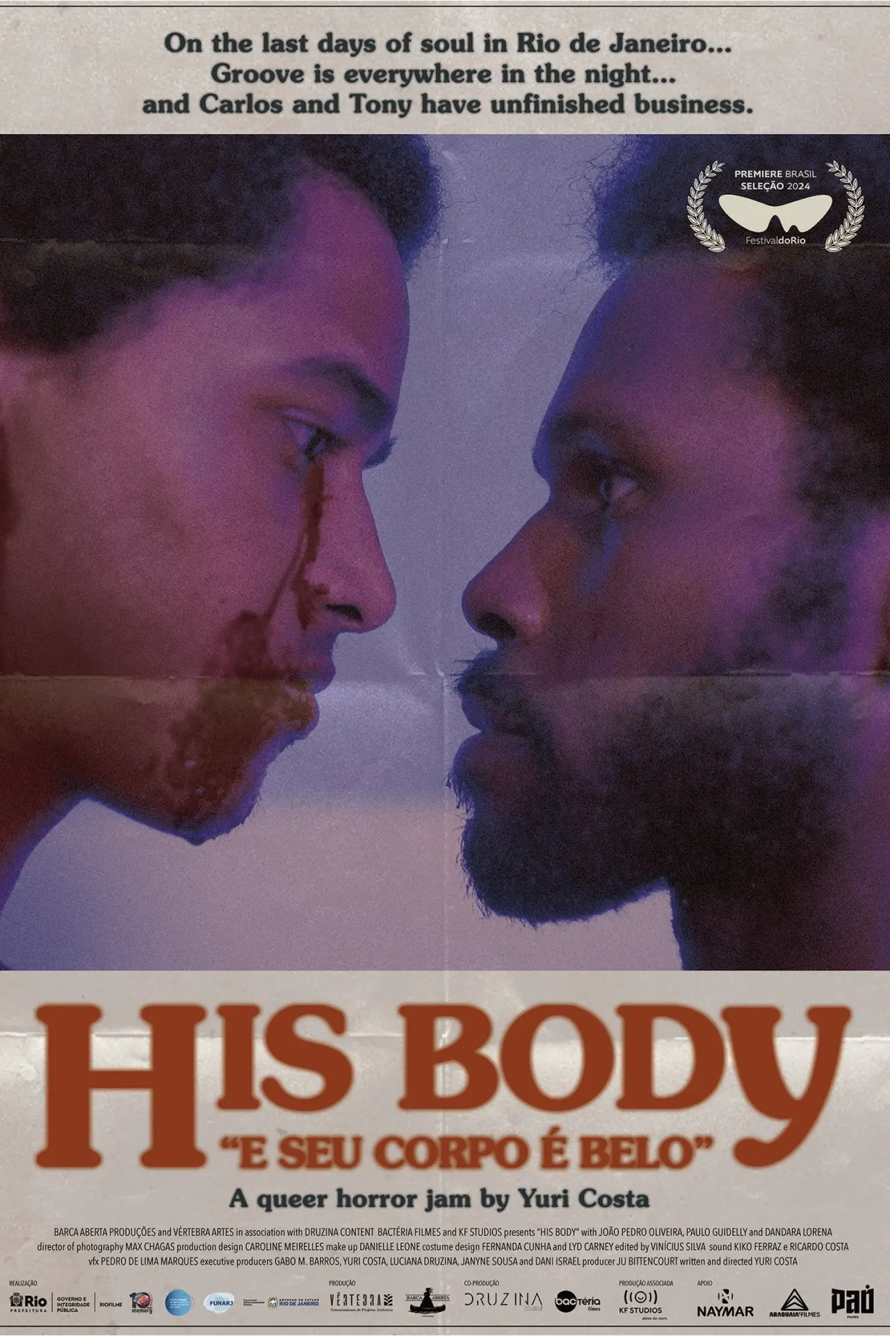 Movie poster "His Body"